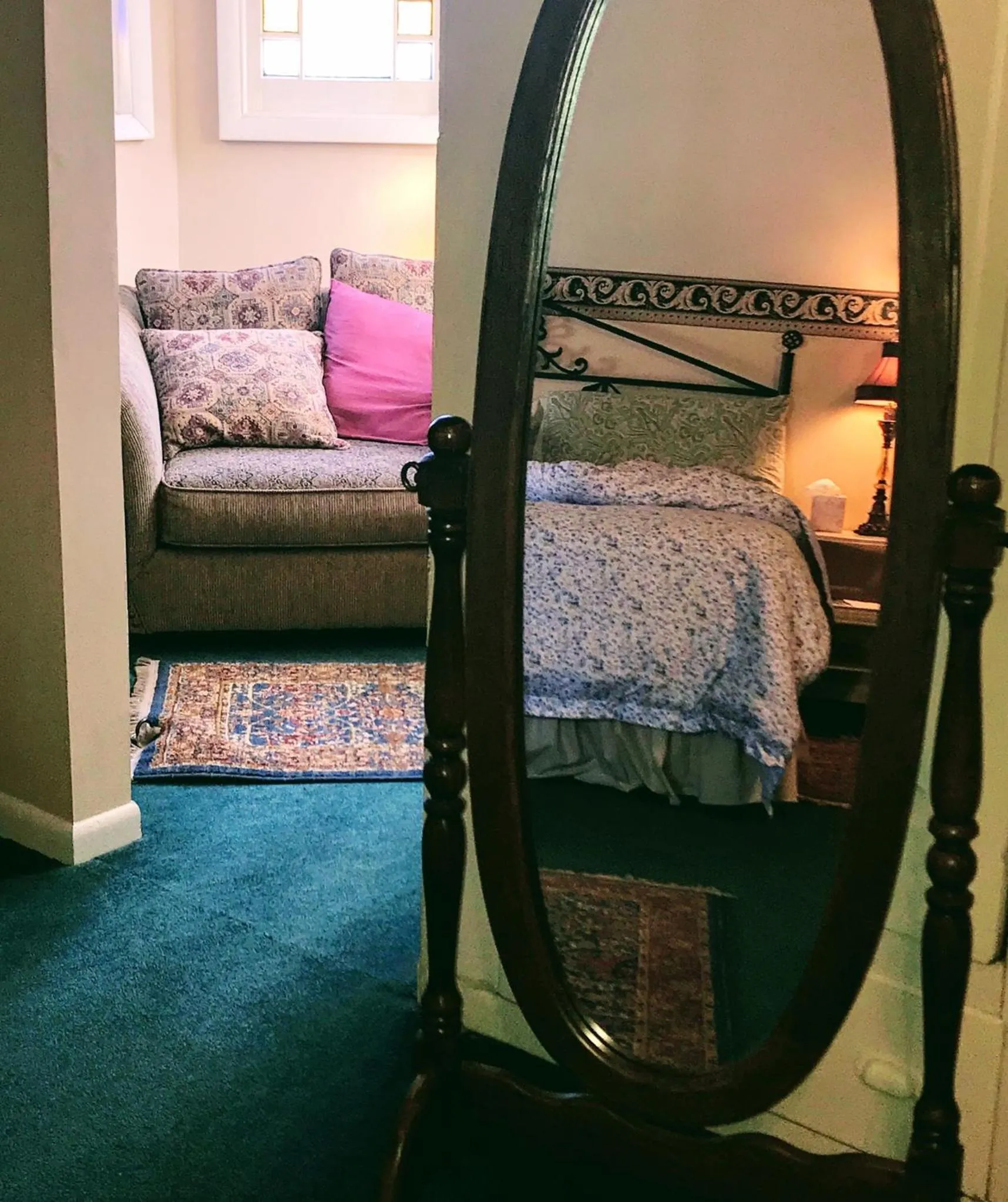Bed in Innisfree Bed & Breakfast