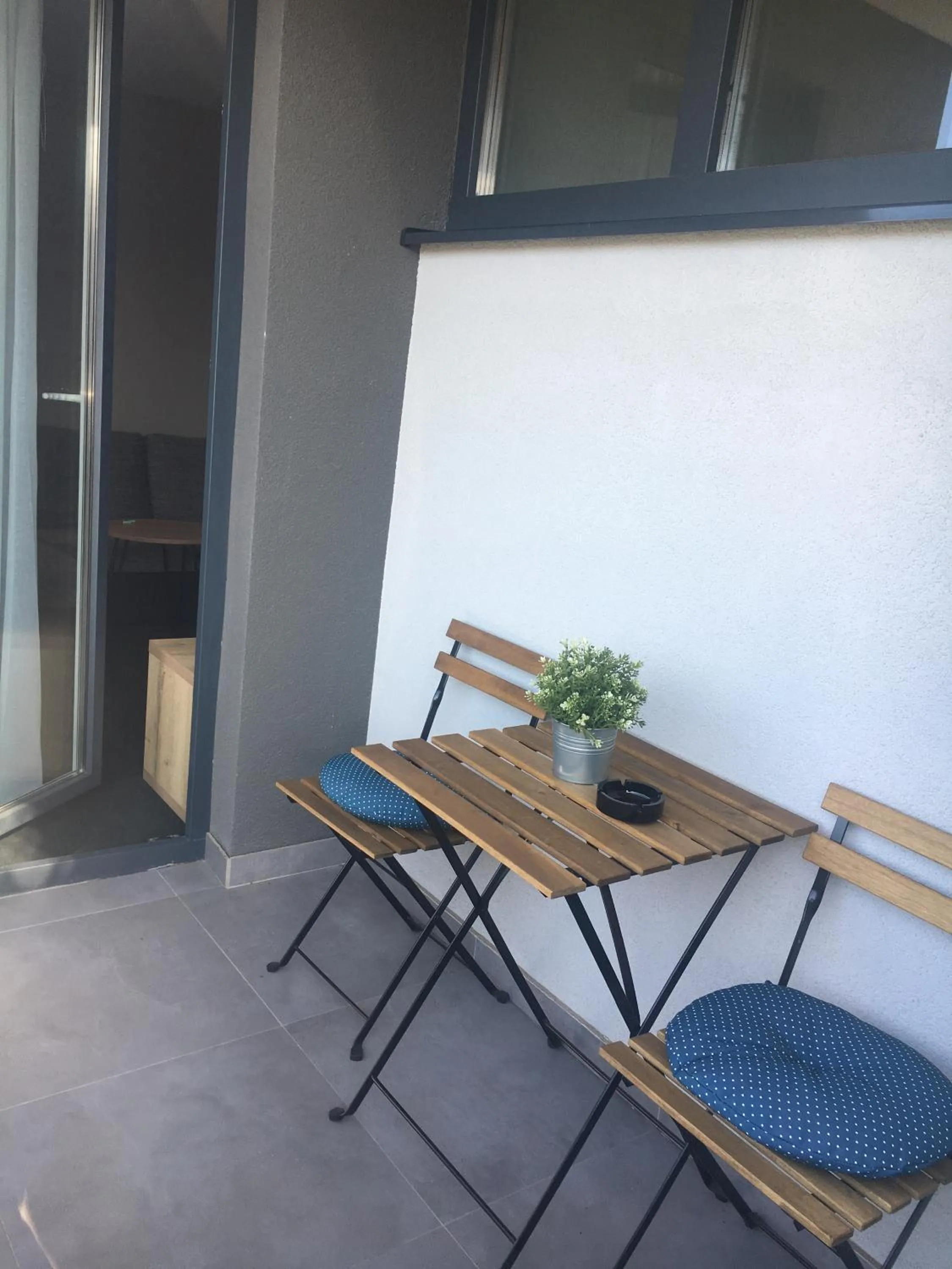 Balcony/Terrace in Hotel Bank