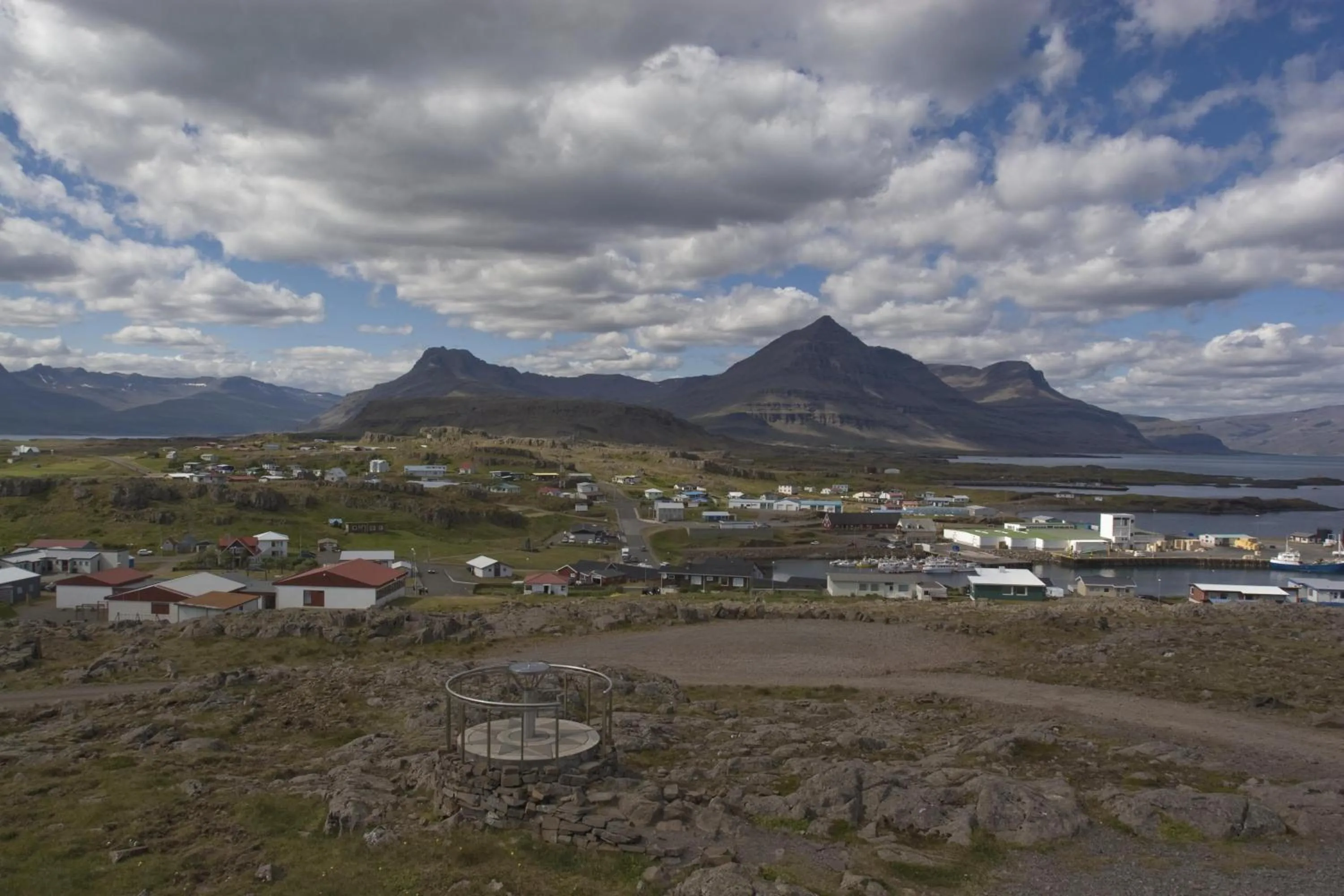 Mountain view in Hotel Framtid