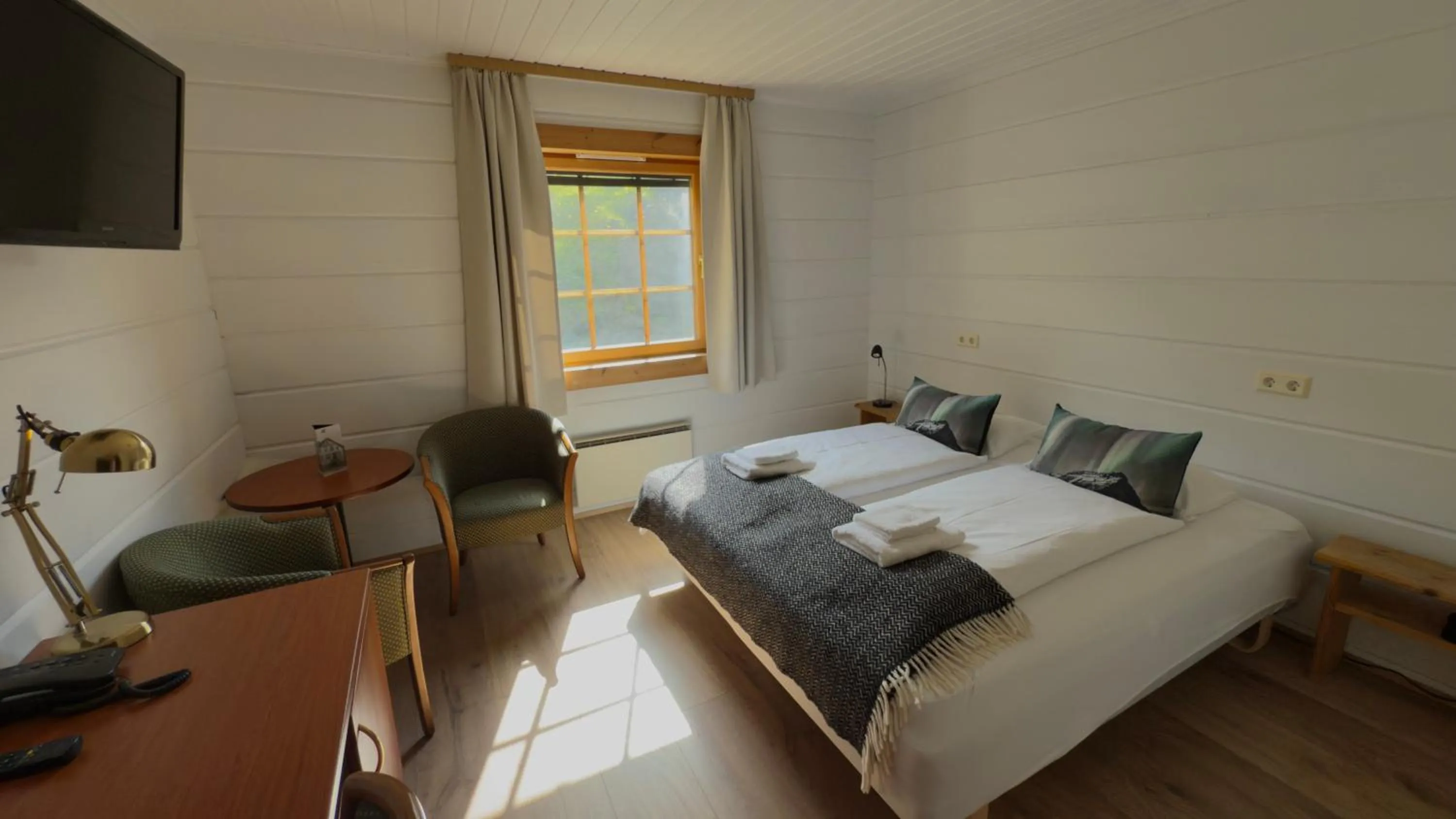 Bedroom, Bed in Hotel Framtid