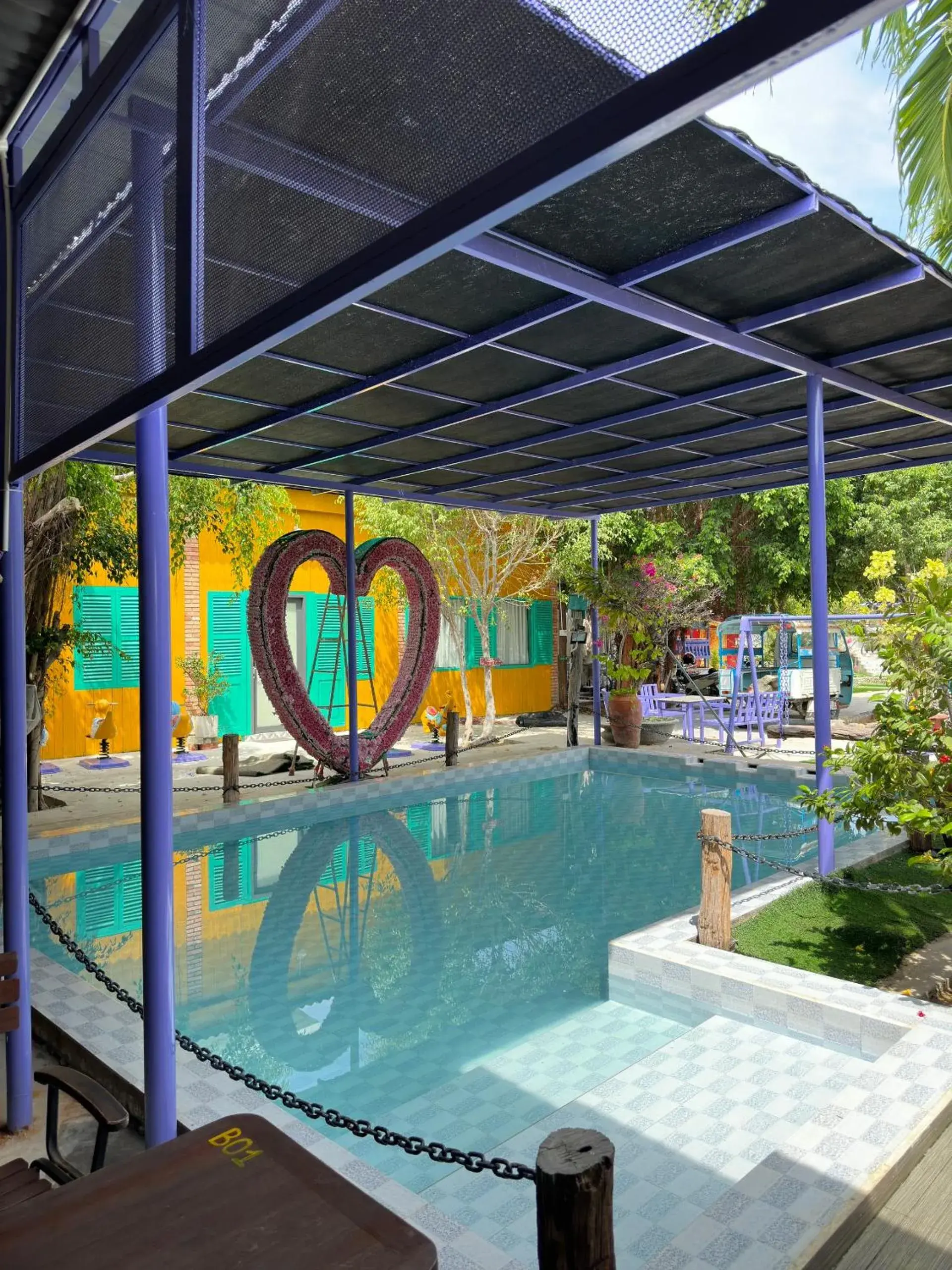 Swimming pool in Ninh Chu 2 Hotel Swimming pool in Ninh Chu 2 Hotel