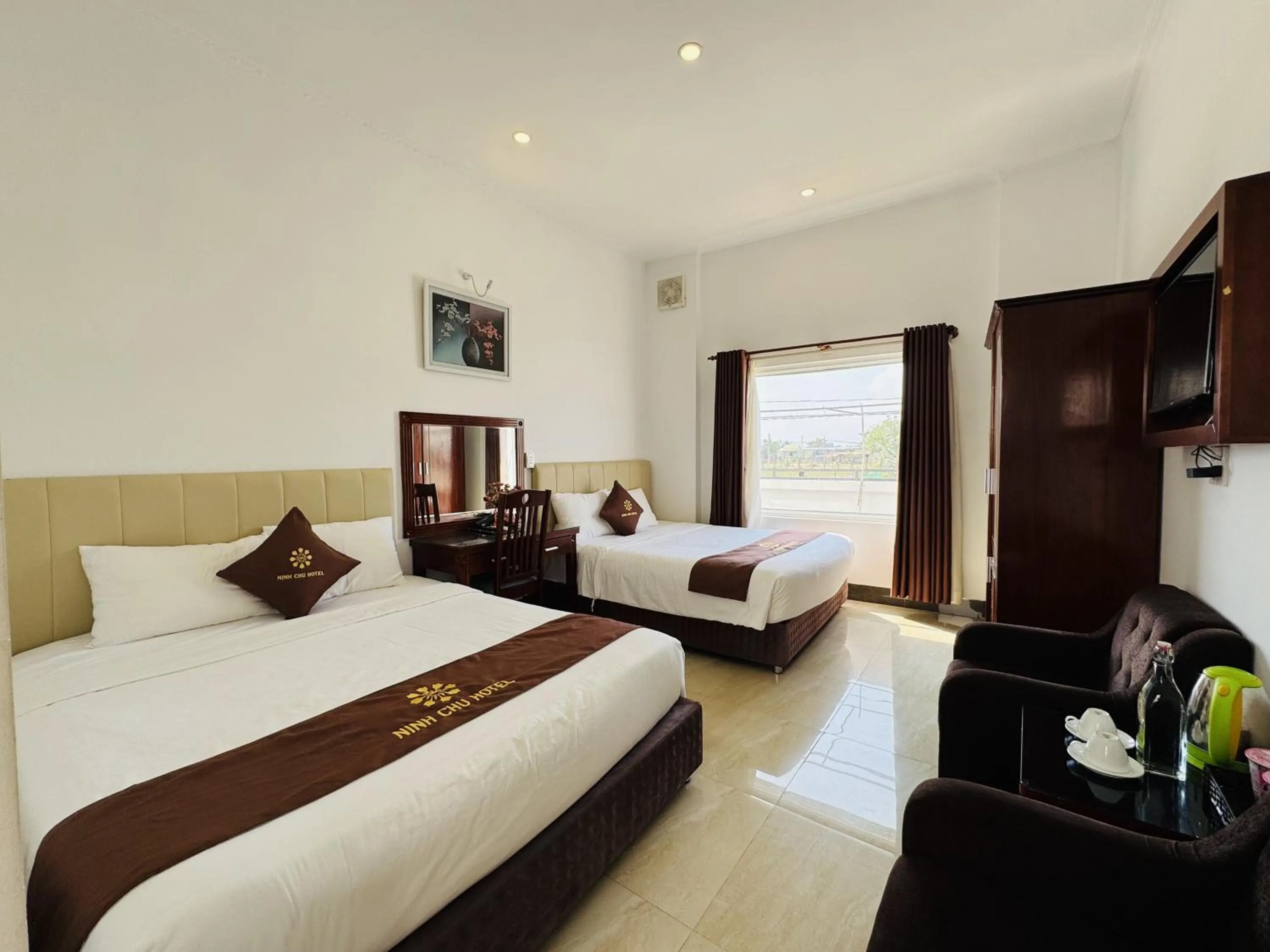 Bedroom, Bed in Ninh Chu 2 Hotel