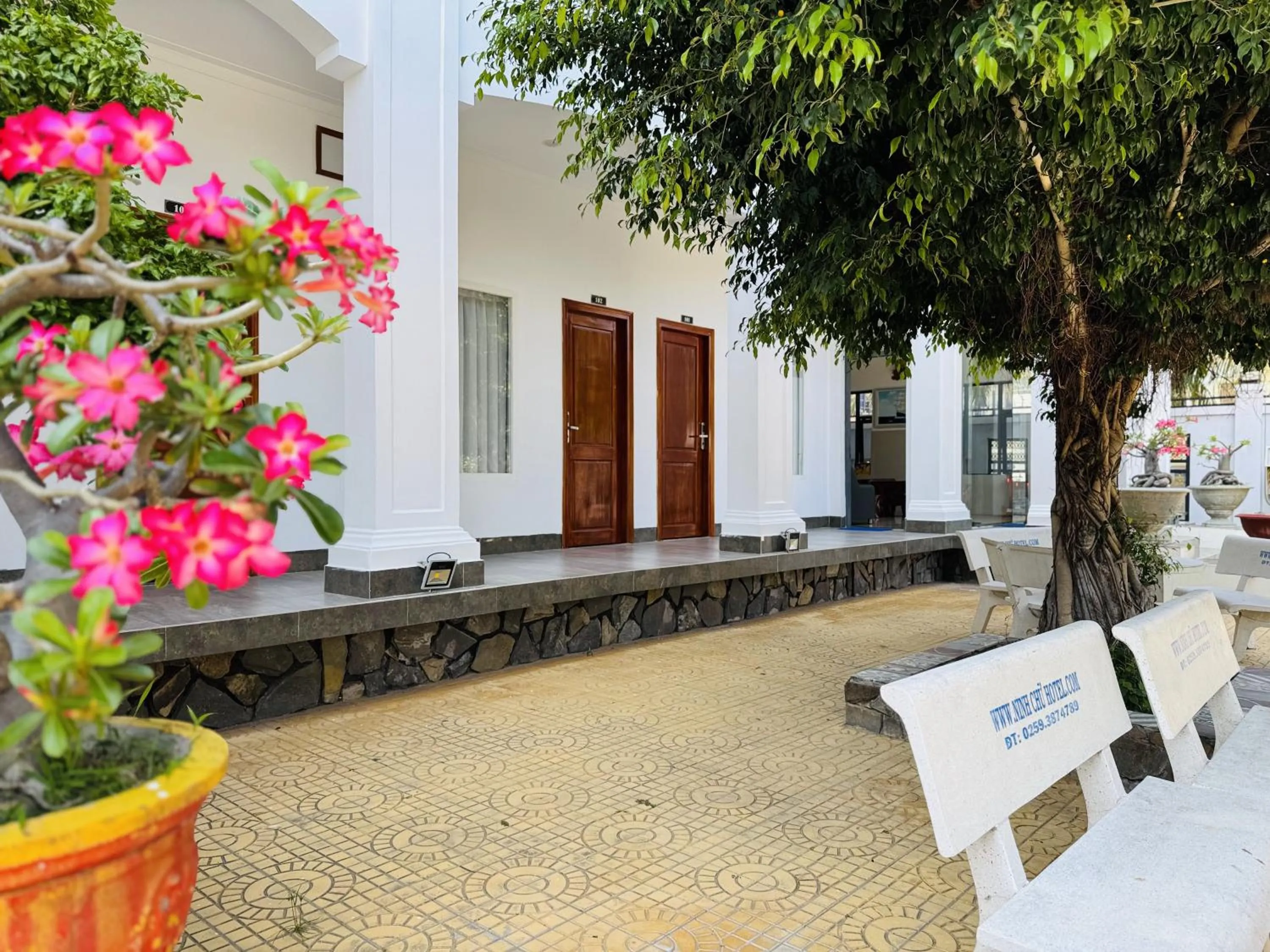 Balcony/Terrace in Ninh Chu 2 Hotel