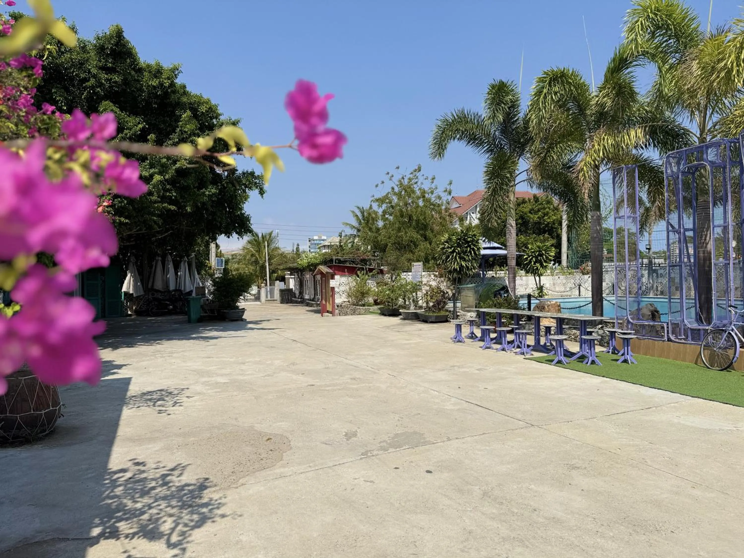 Parking in Ninh Chu 2 Hotel