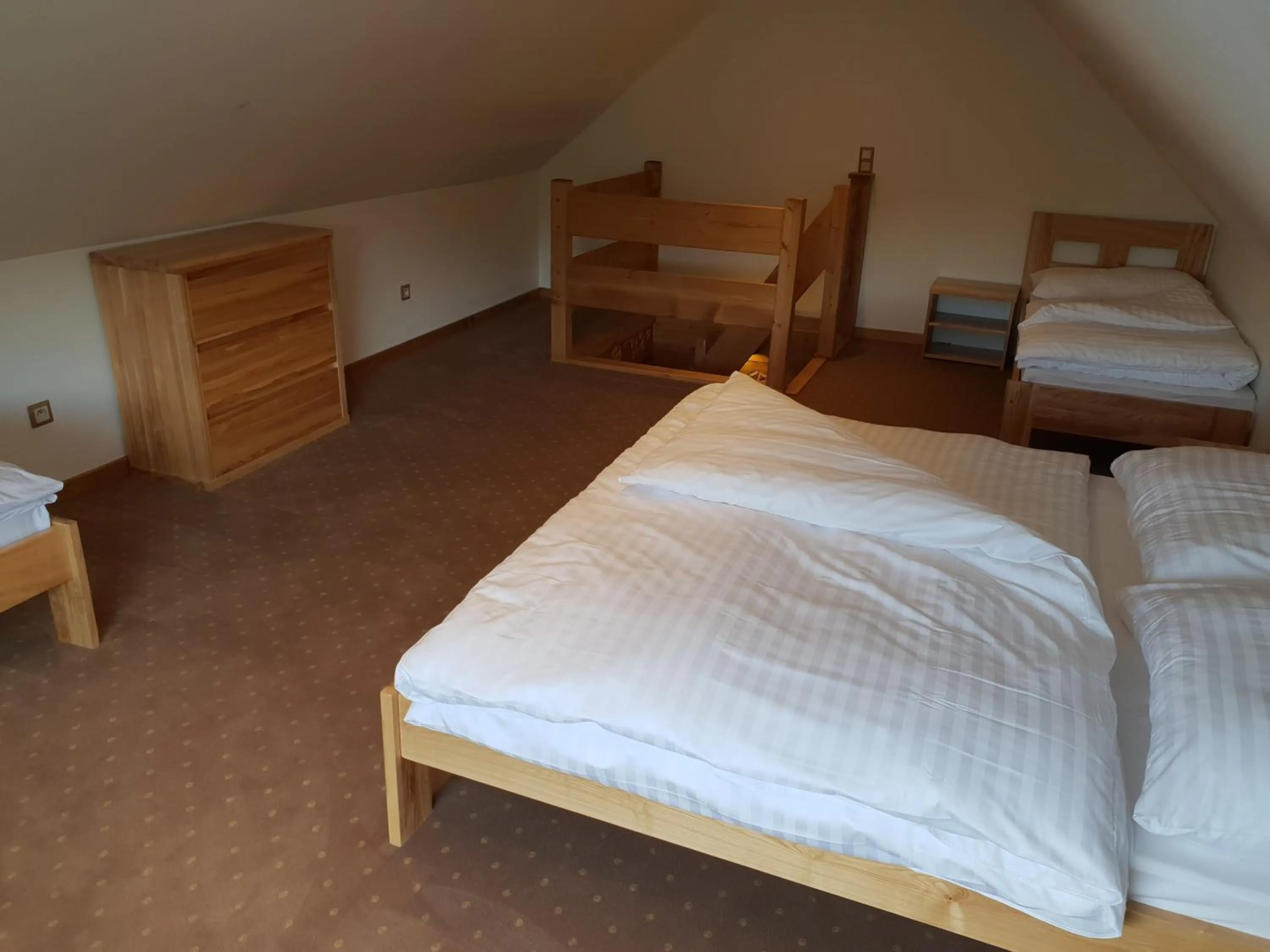 Bedroom, Bed in Hotel Palatín