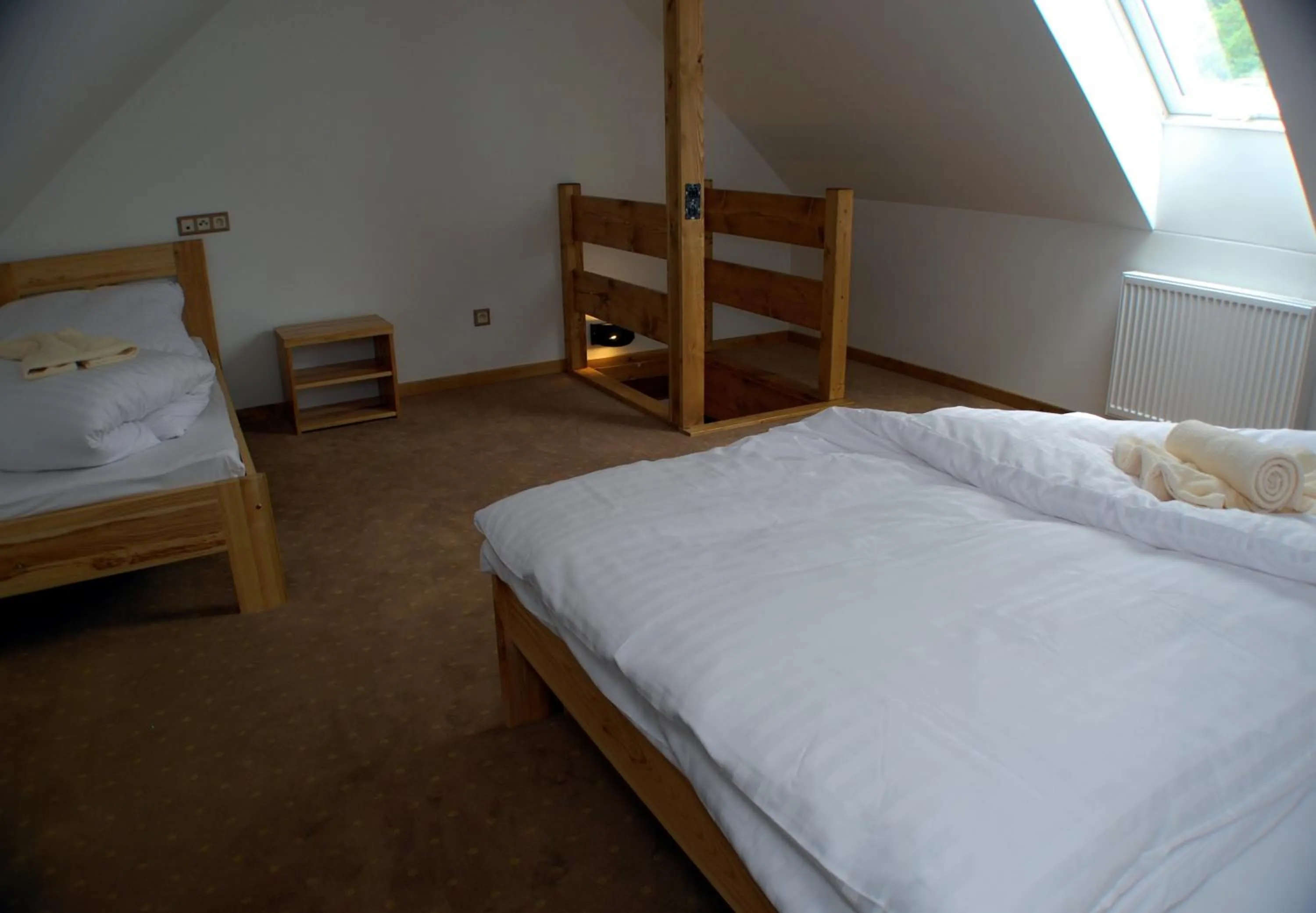 Bedroom, Bed in Hotel Palatín