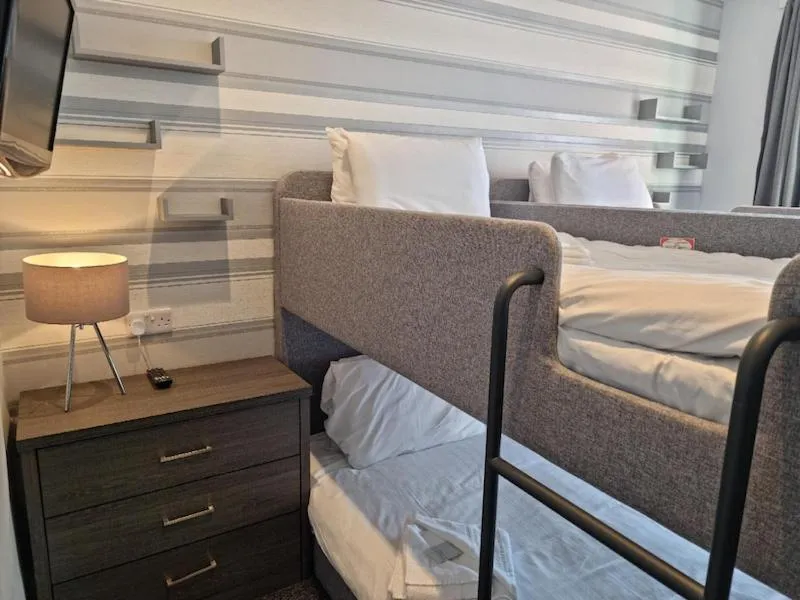 Bed in Tiffany's Hotel