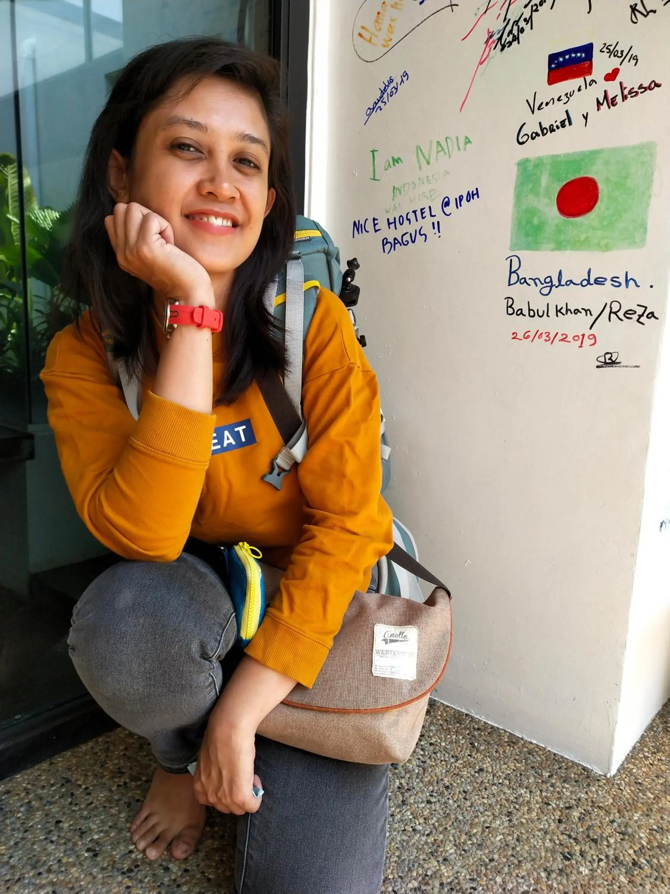 Guests in Beds In Garden Hostel Guests in Beds In Garden Hostel