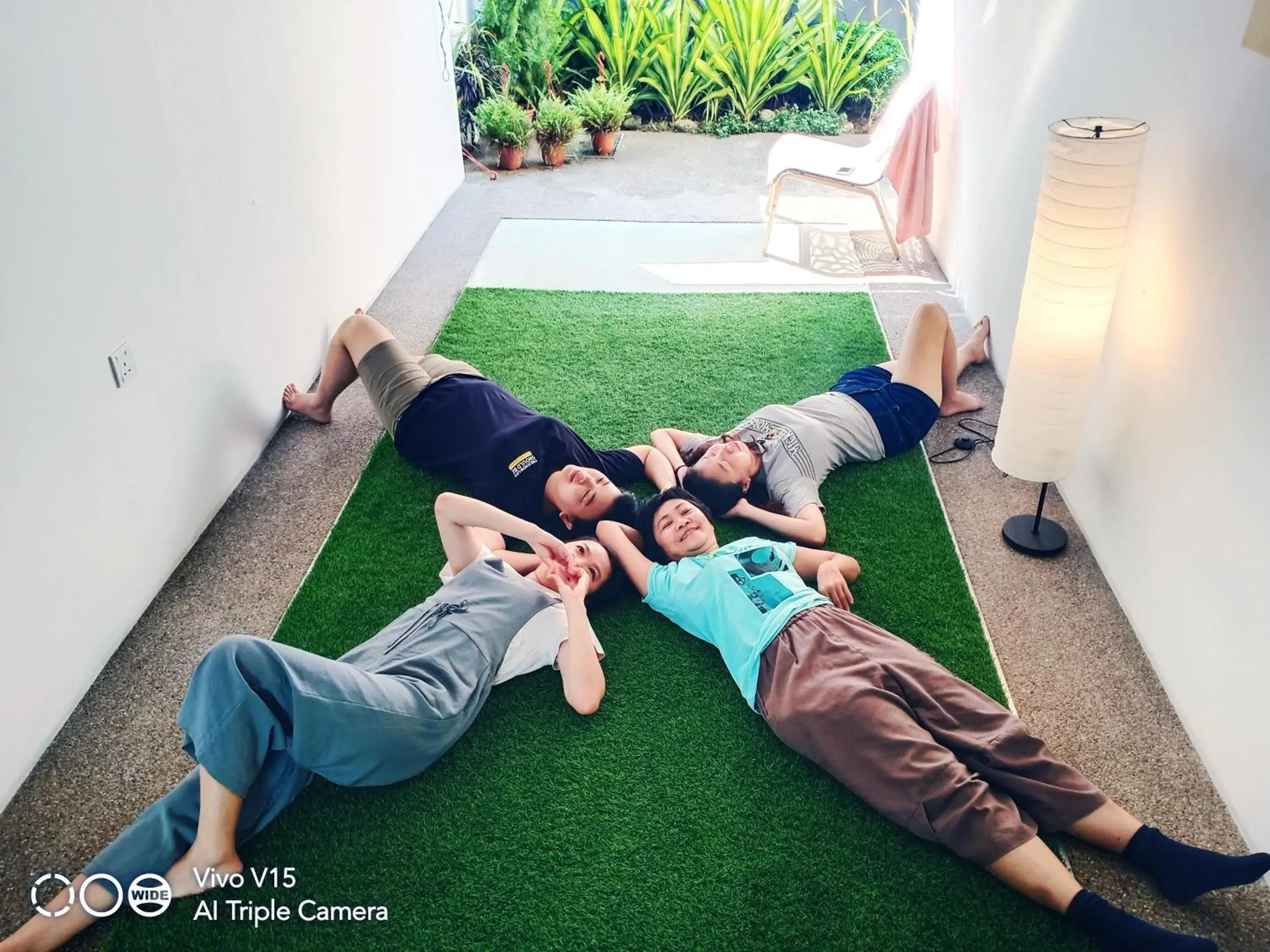 Guests in Beds In Garden Hostel Guests in Beds In Garden Hostel