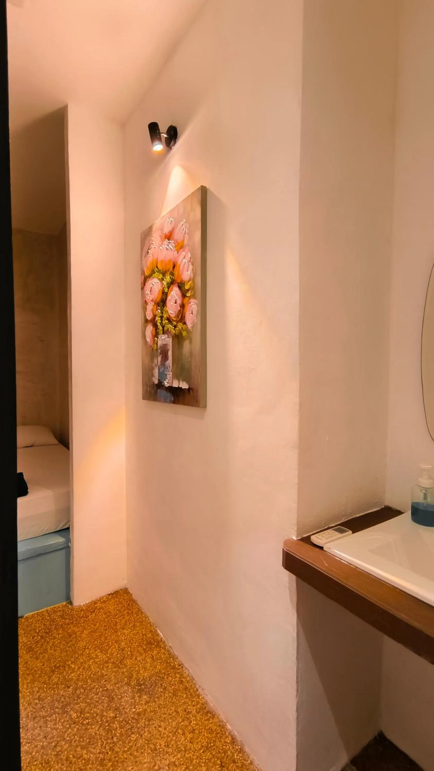 Bedroom in Beds In Garden Hostel