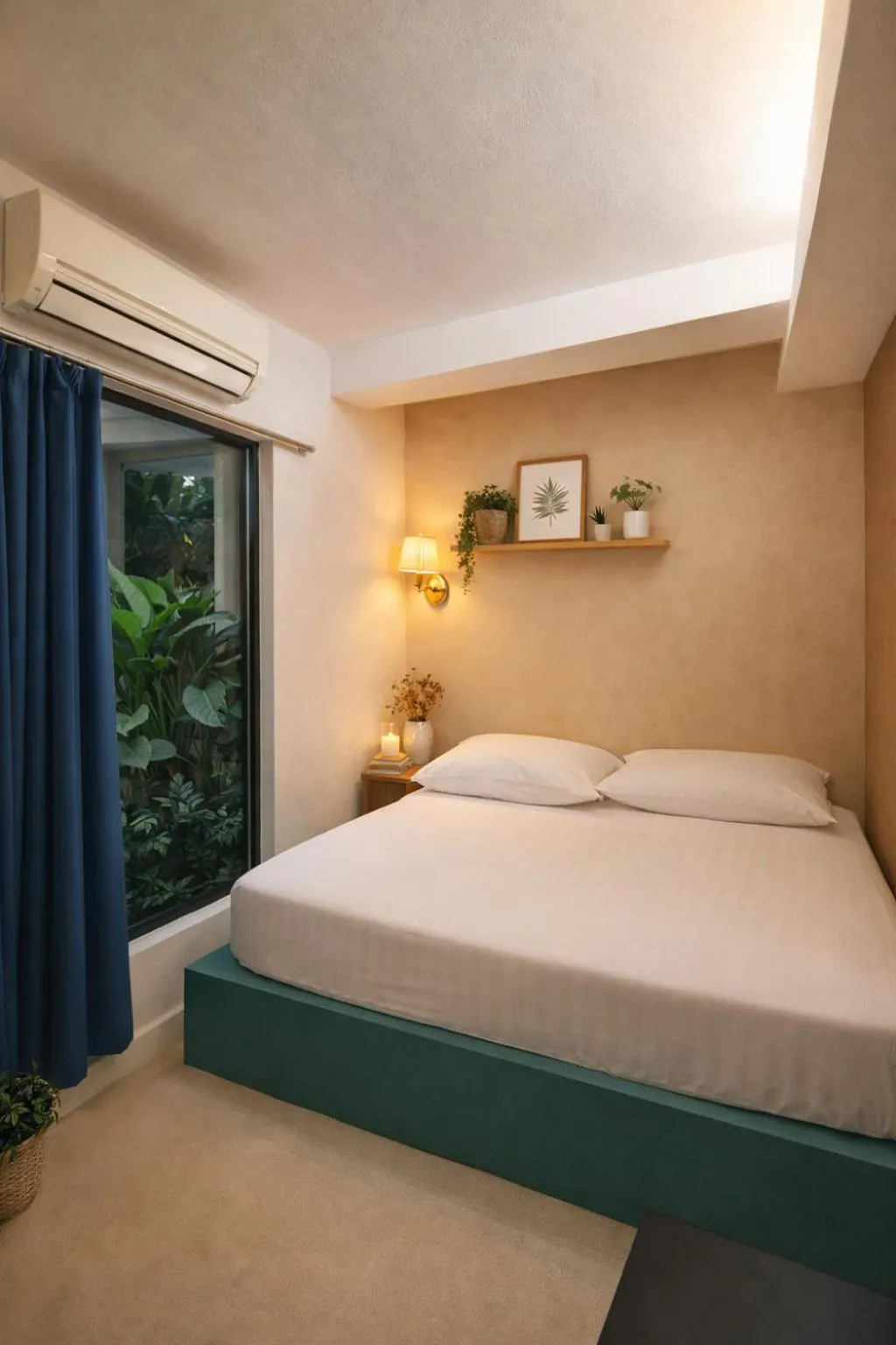 Bedroom, Bed in Beds In Garden Hostel