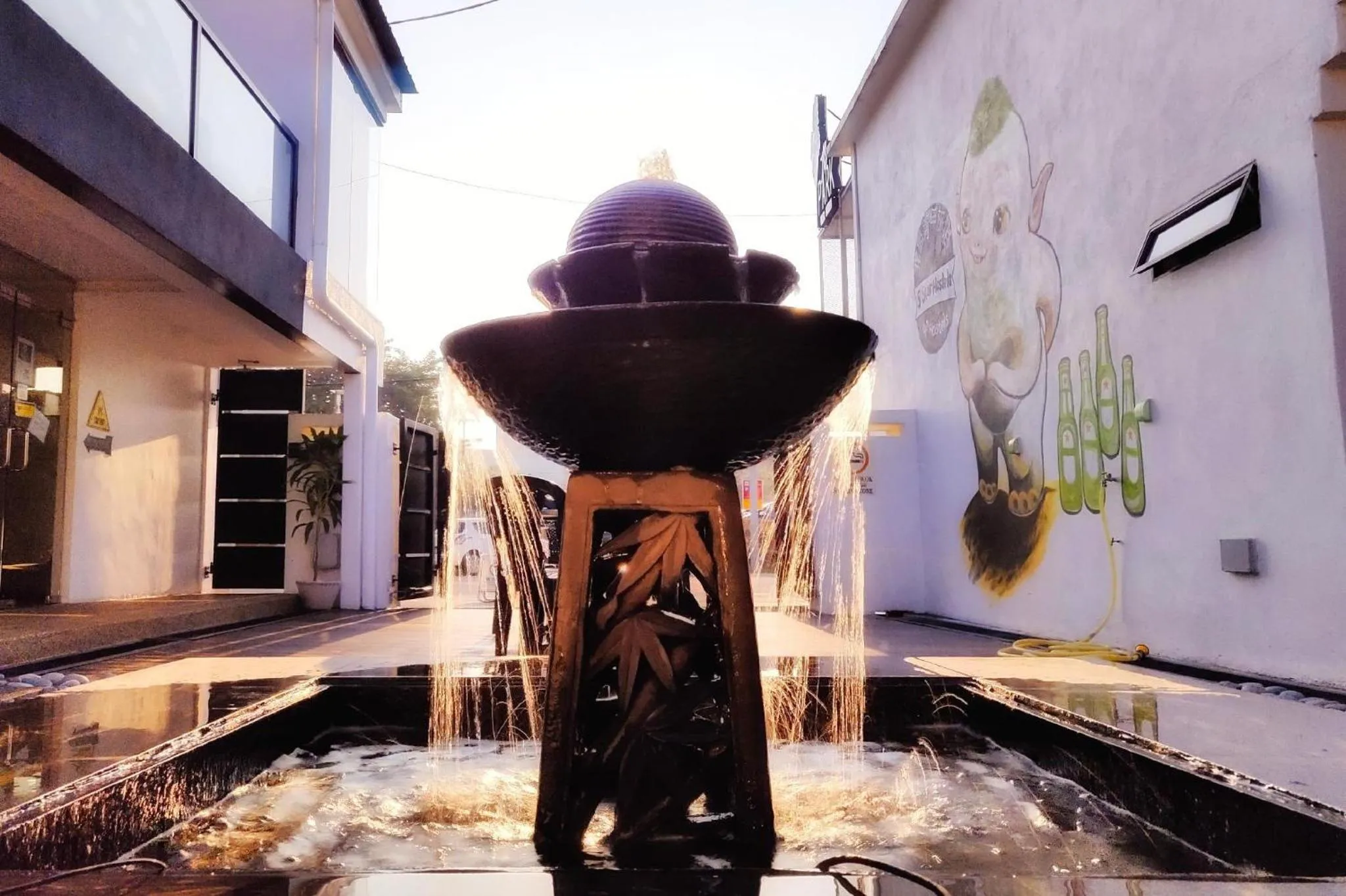 Property building in Beds In Garden Hostel