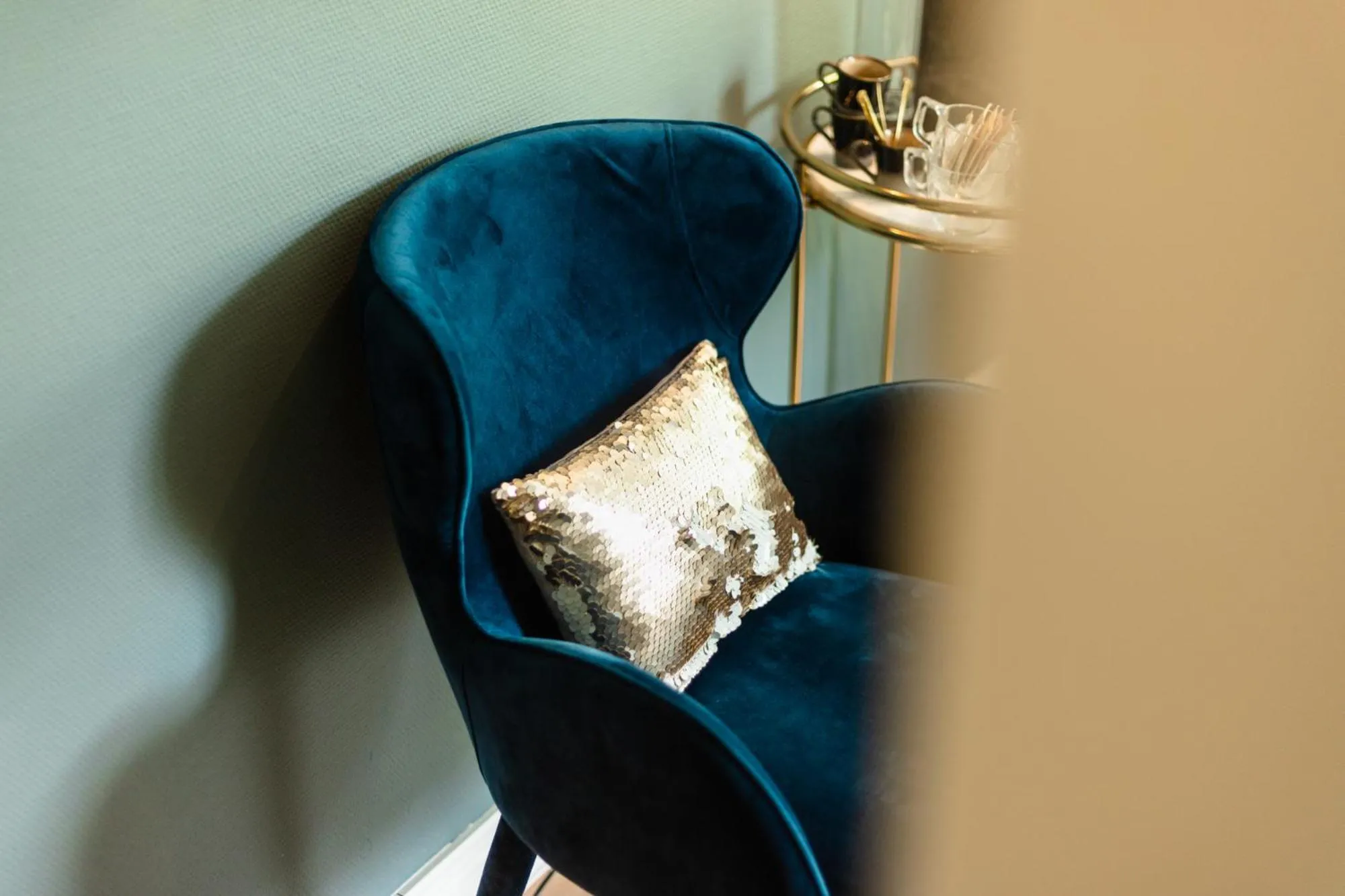 Decorative detail in Canal Wow Suites Amsterdam