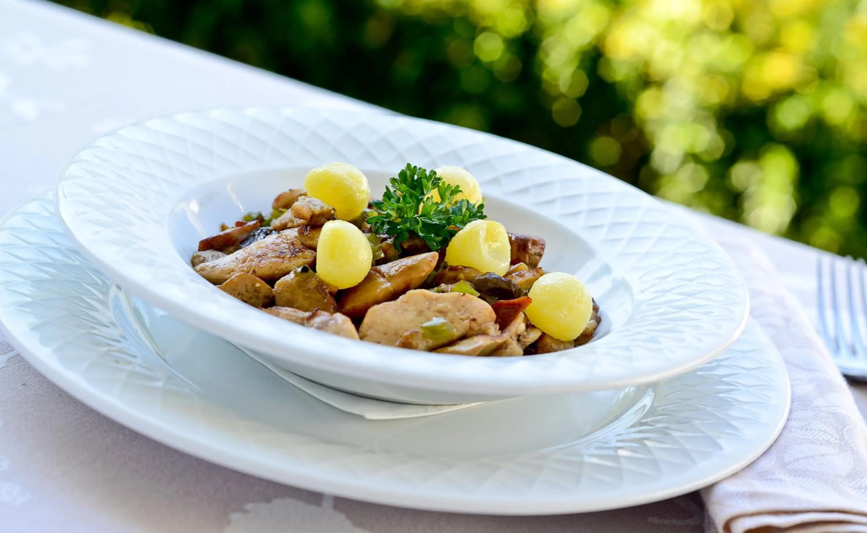 Food close-up in Logis Chez Germaine