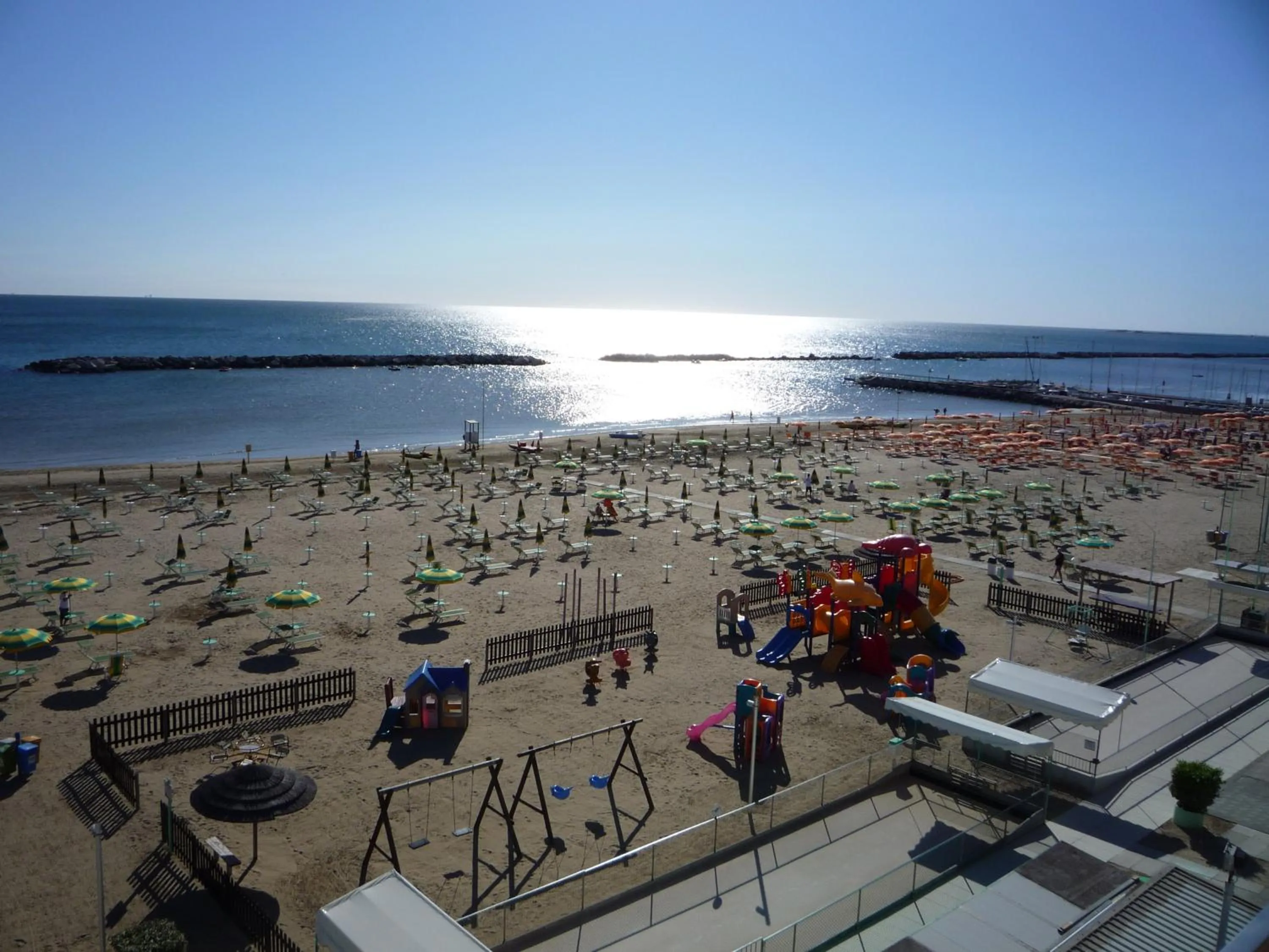Balcony/Terrace in Albergo Aquila