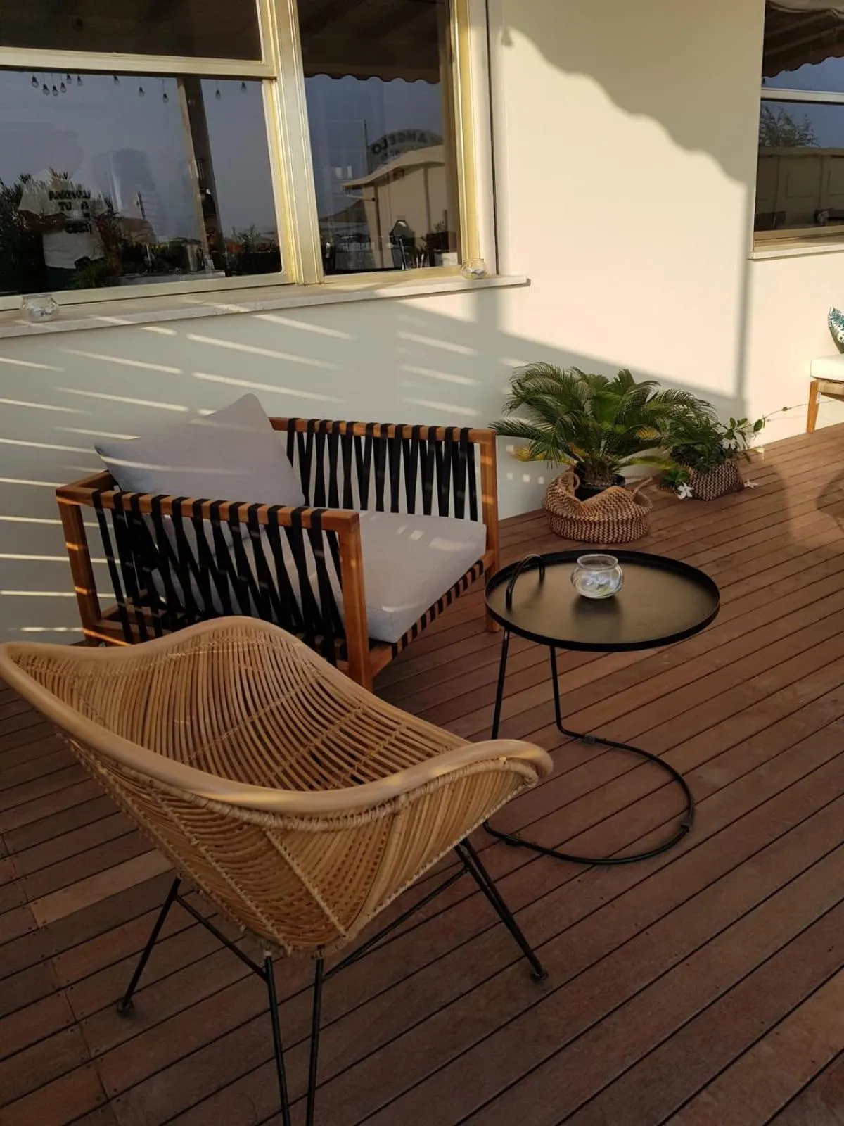 Balcony/Terrace in Albergo Aquila