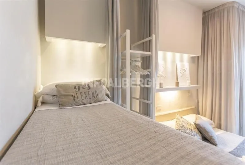 Bed in Albergo Aquila