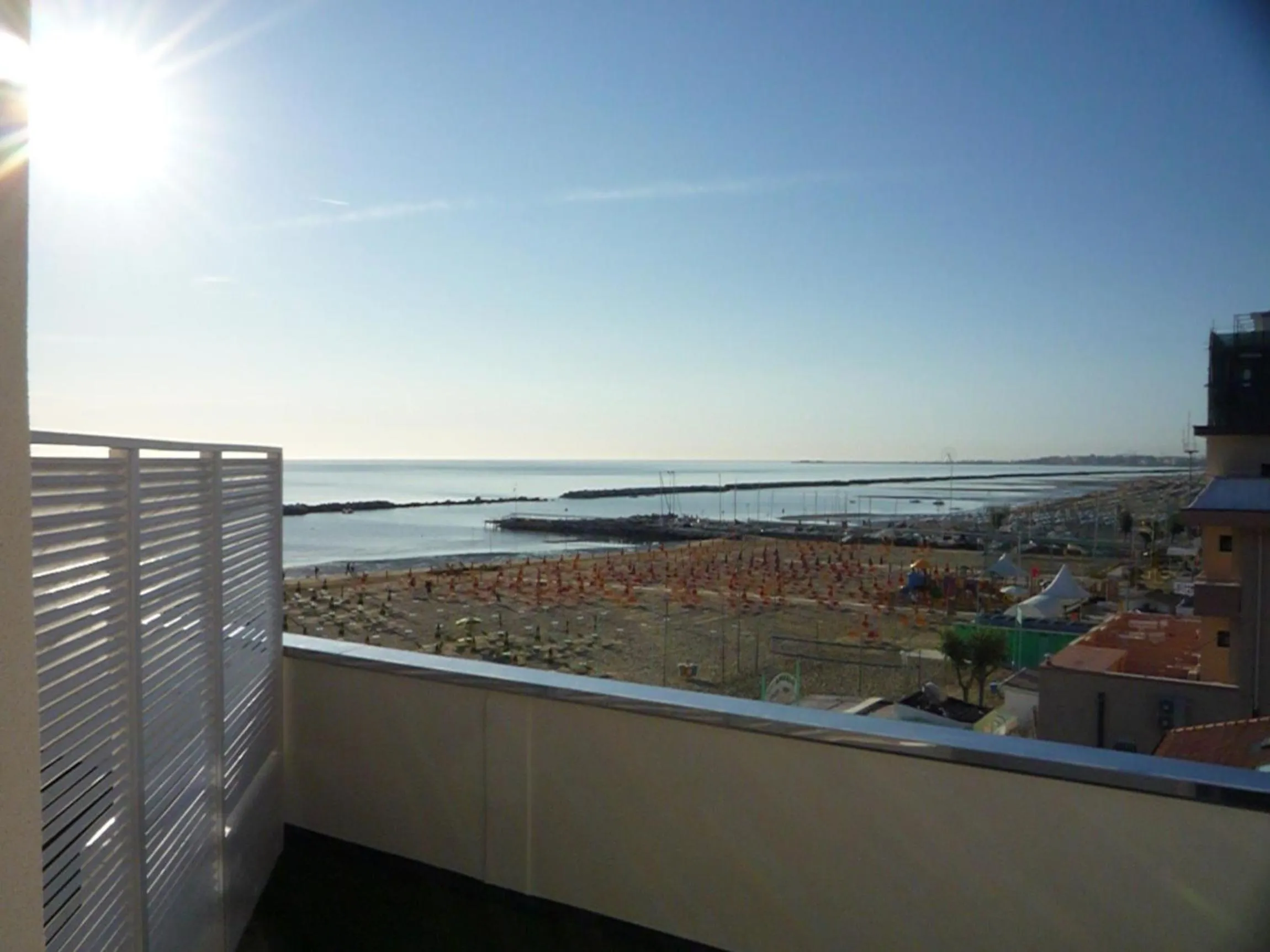 Balcony/Terrace in Albergo Aquila