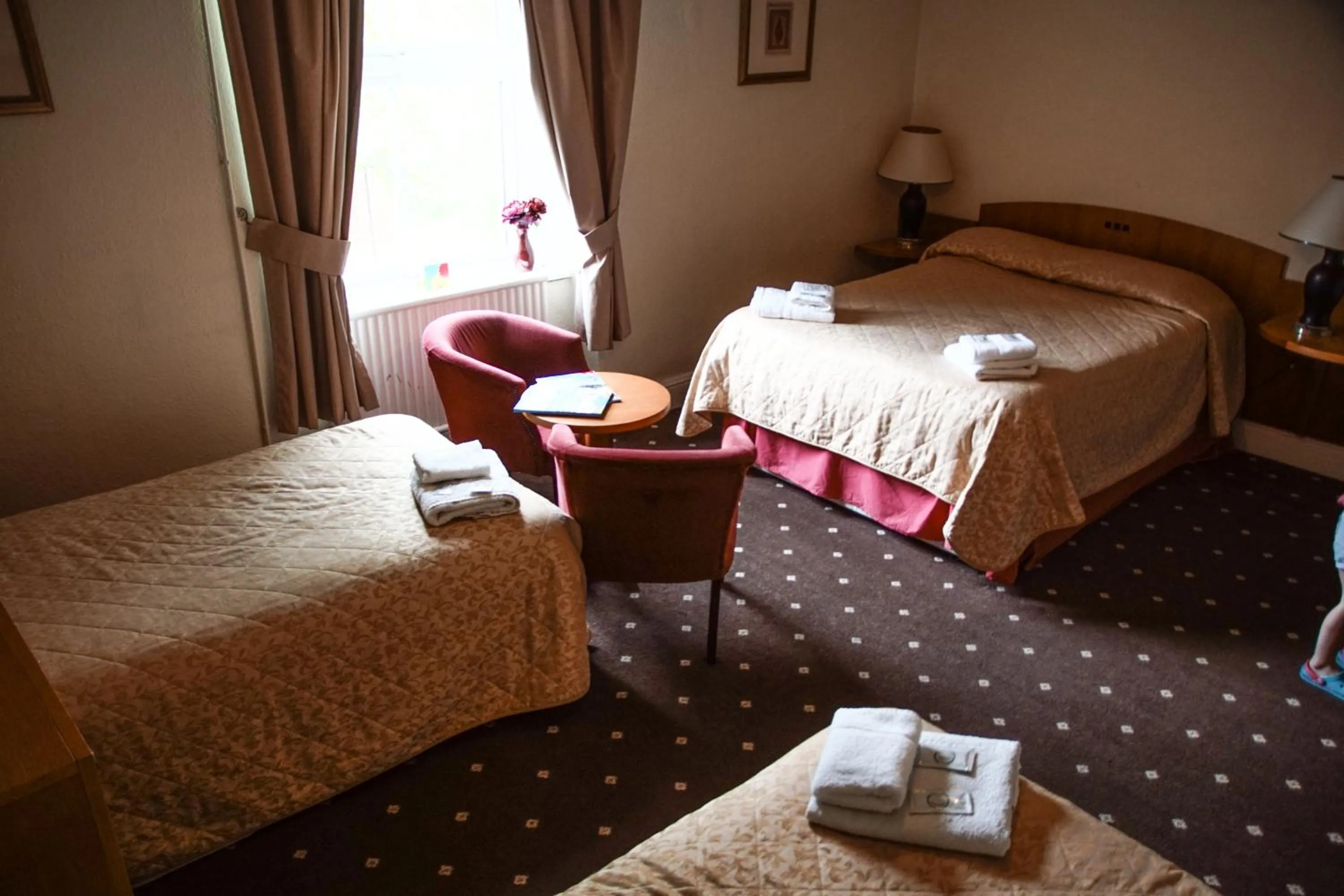Bed in Abbey Grange Hotel