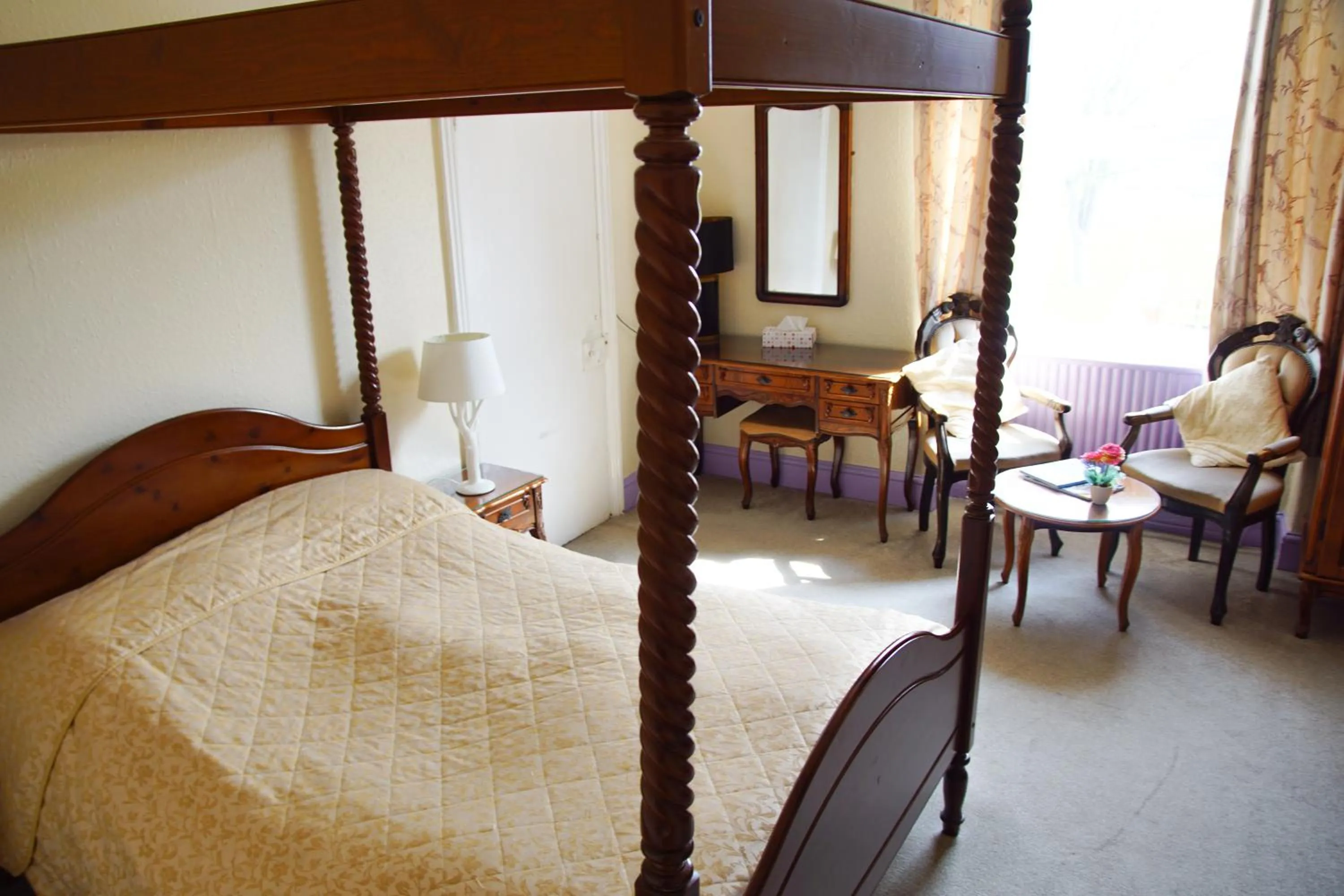 Bed in Abbey Grange Hotel