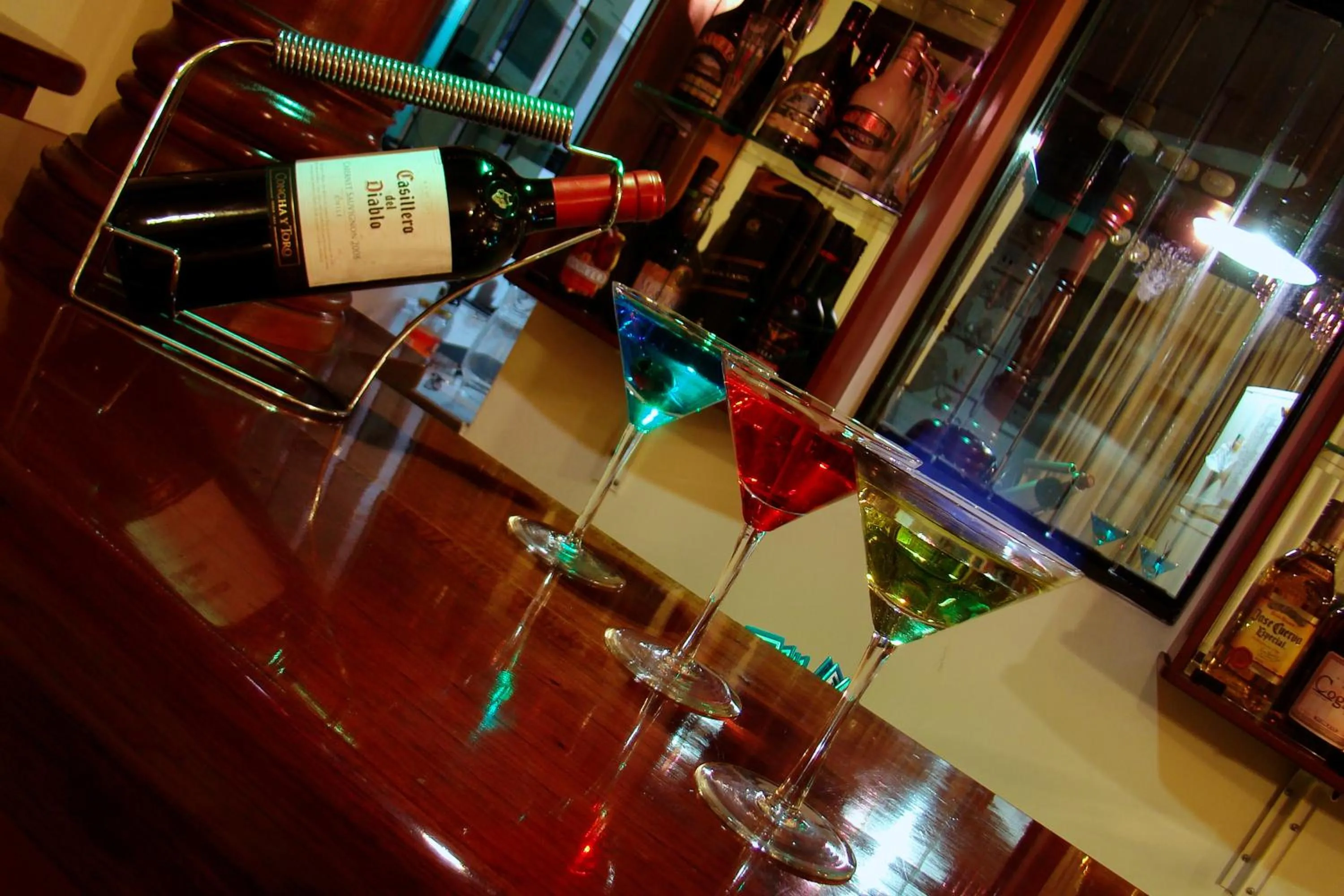 Alcoholic drinks in Hotel Torre Norte