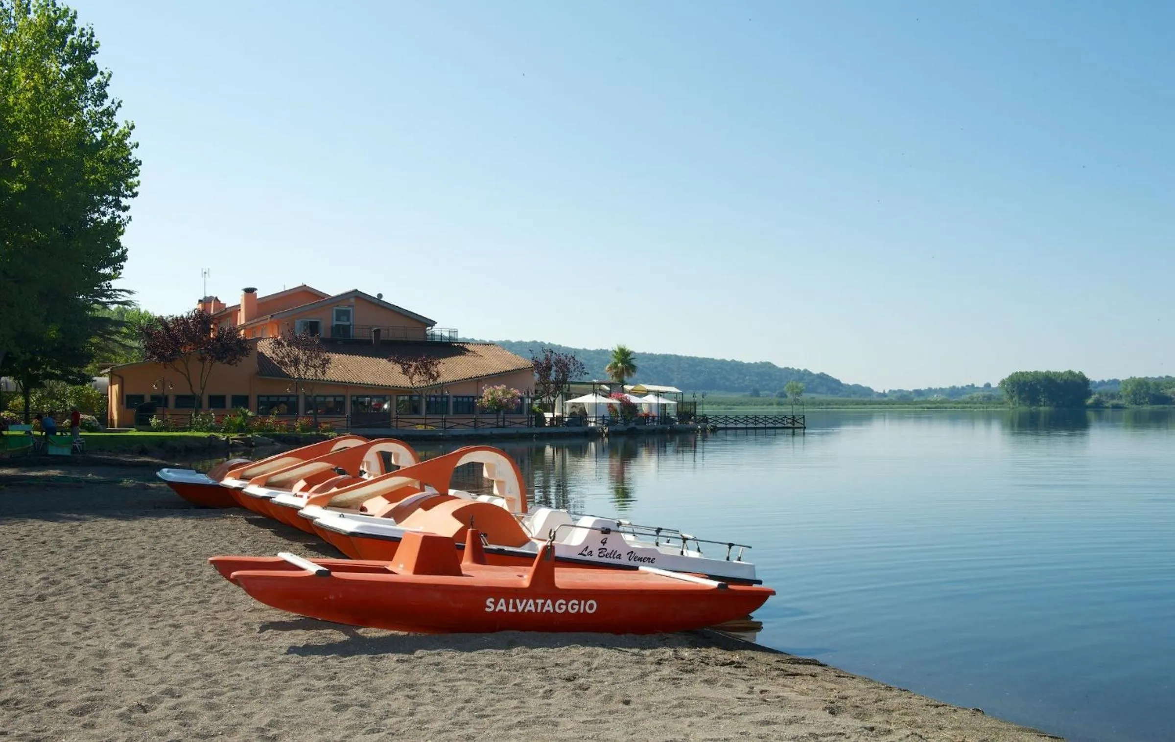 Lake view in Hotel La Bella Venere