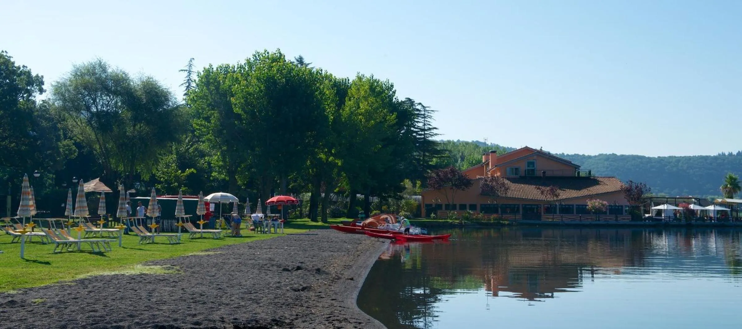 Lake view in Hotel La Bella Venere