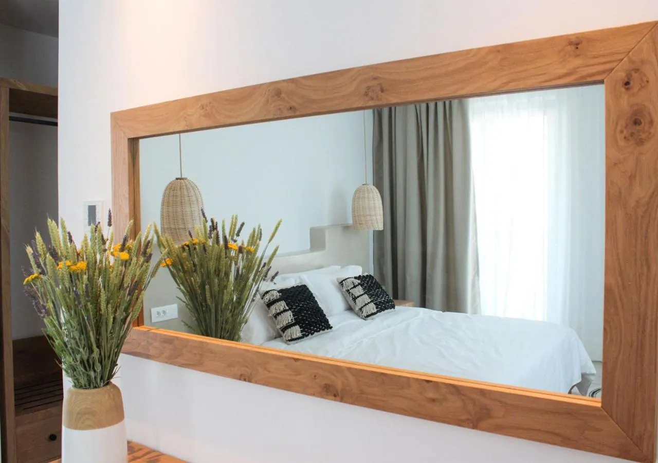 Bed in Mykonos Cactus