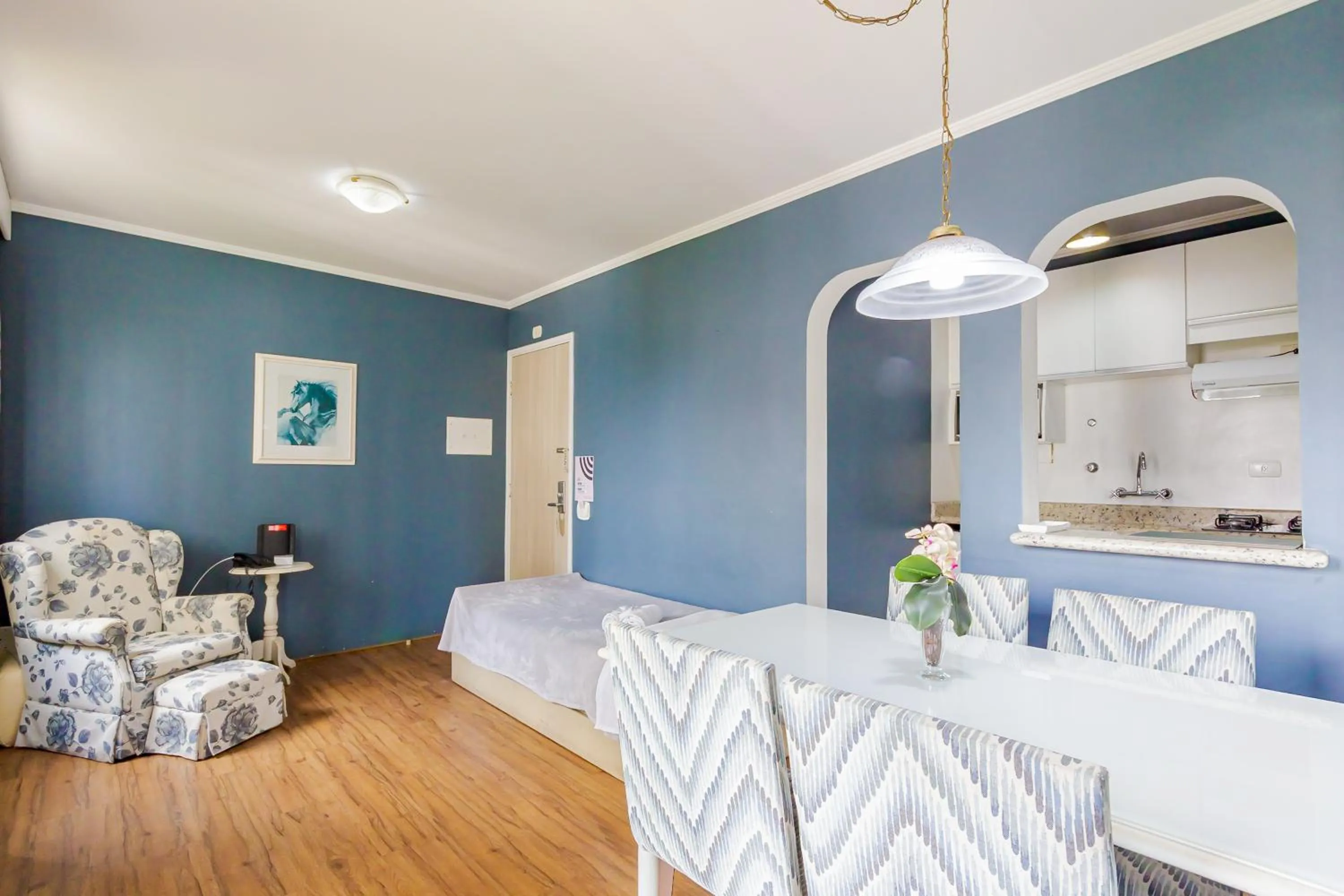 Seating area in Paulista Flat