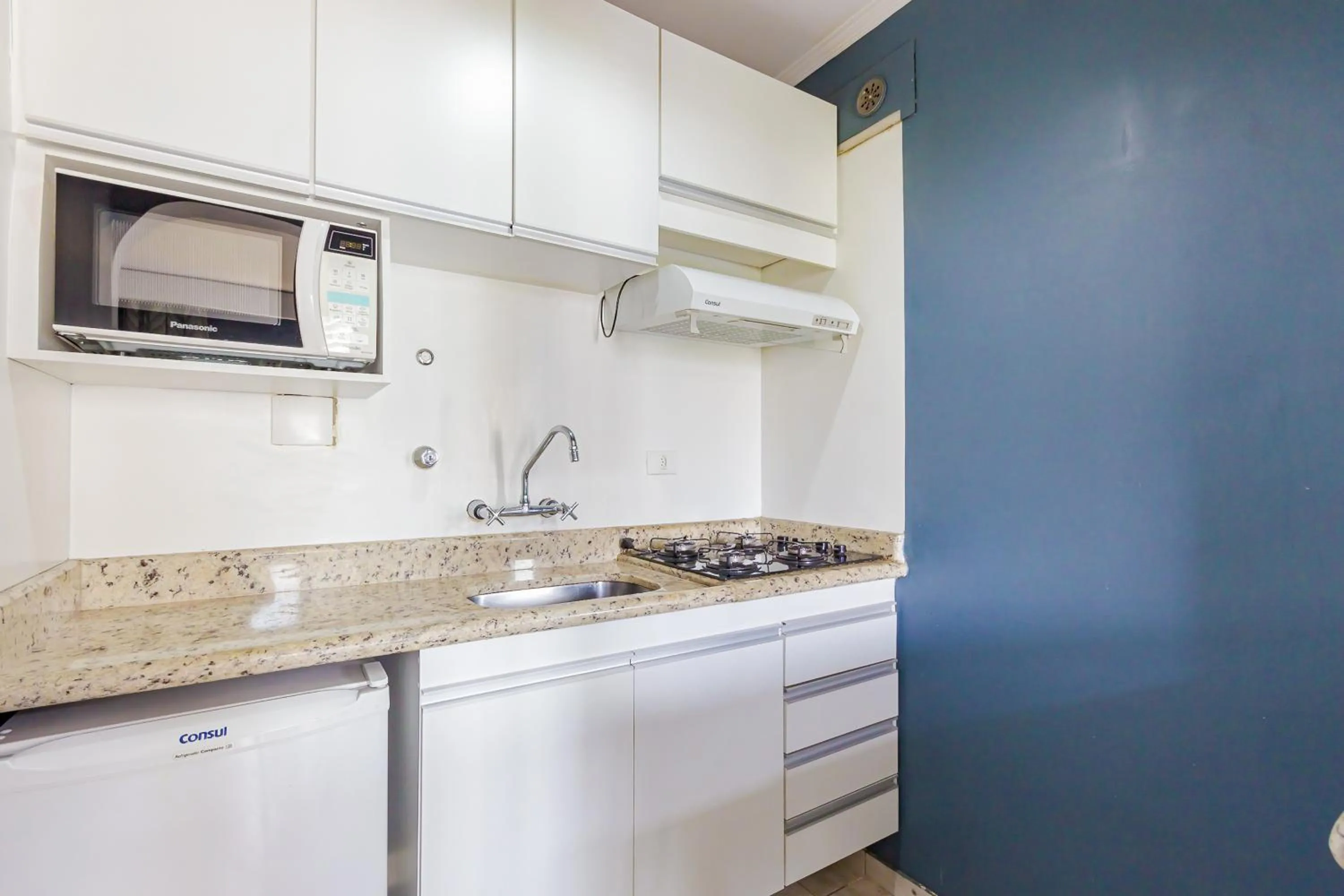 Communal kitchen in Paulista Flat
