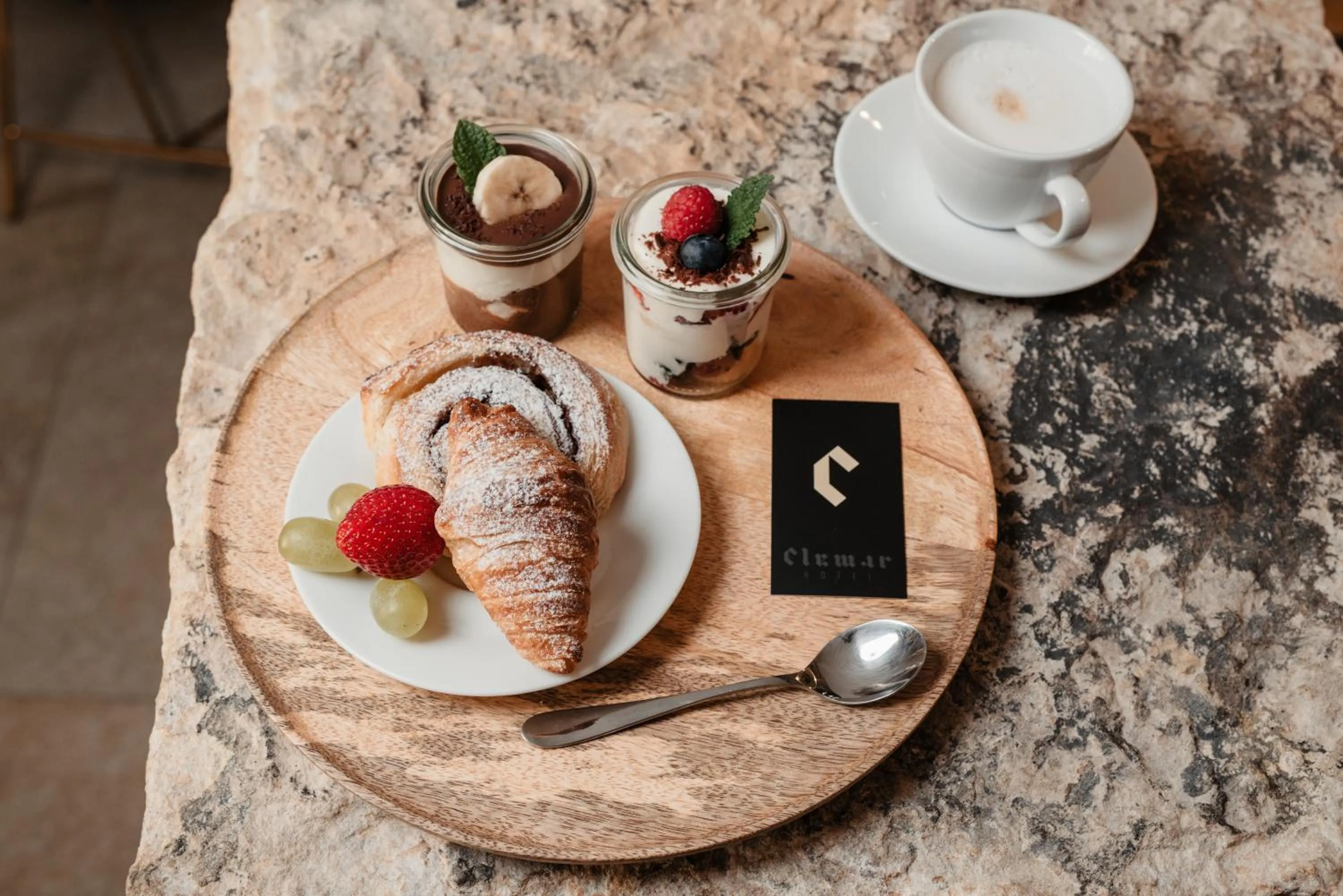 Buffet breakfast in Hotel Clemar