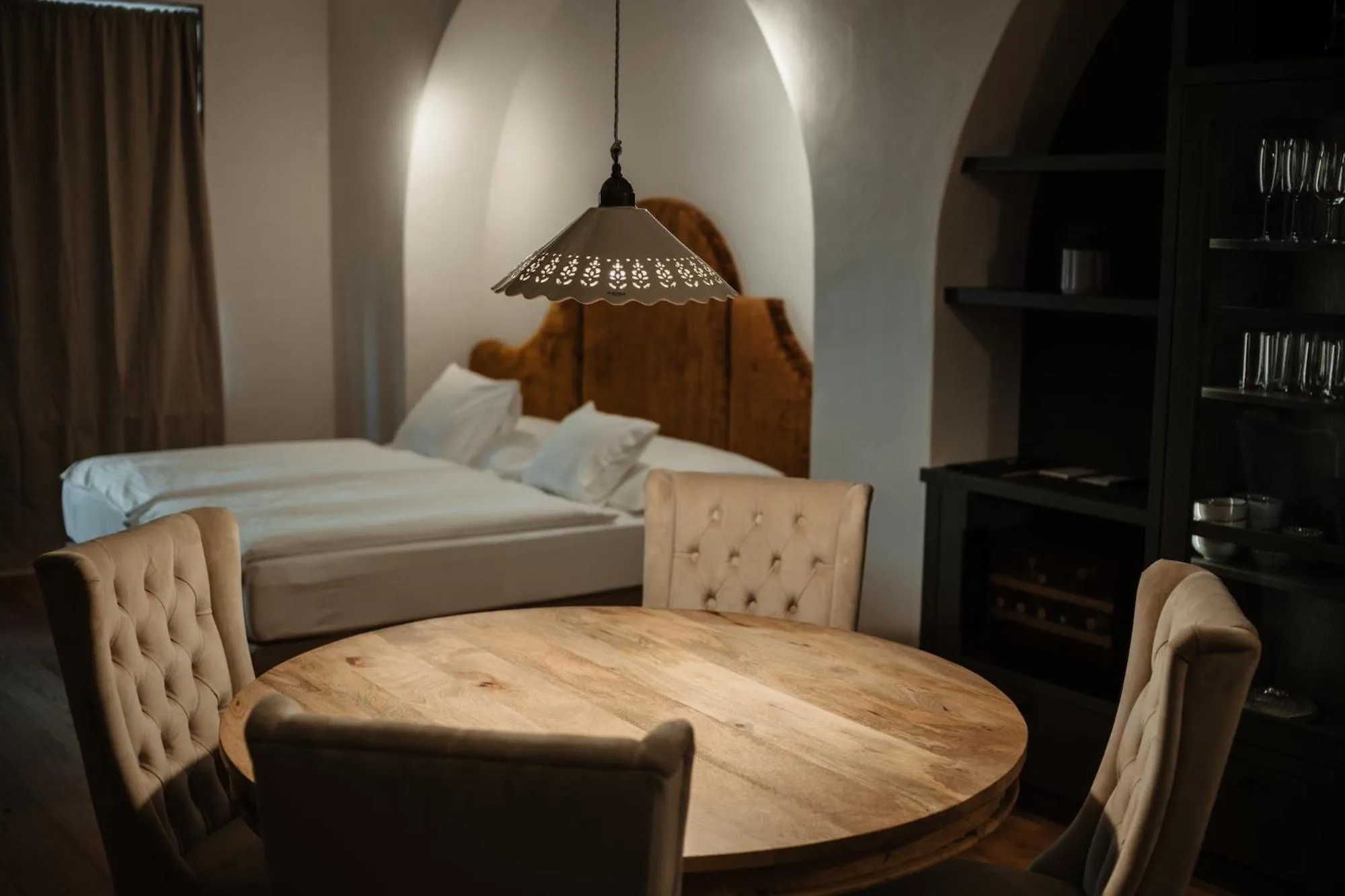 Living room, Bed in Hotel Clemar