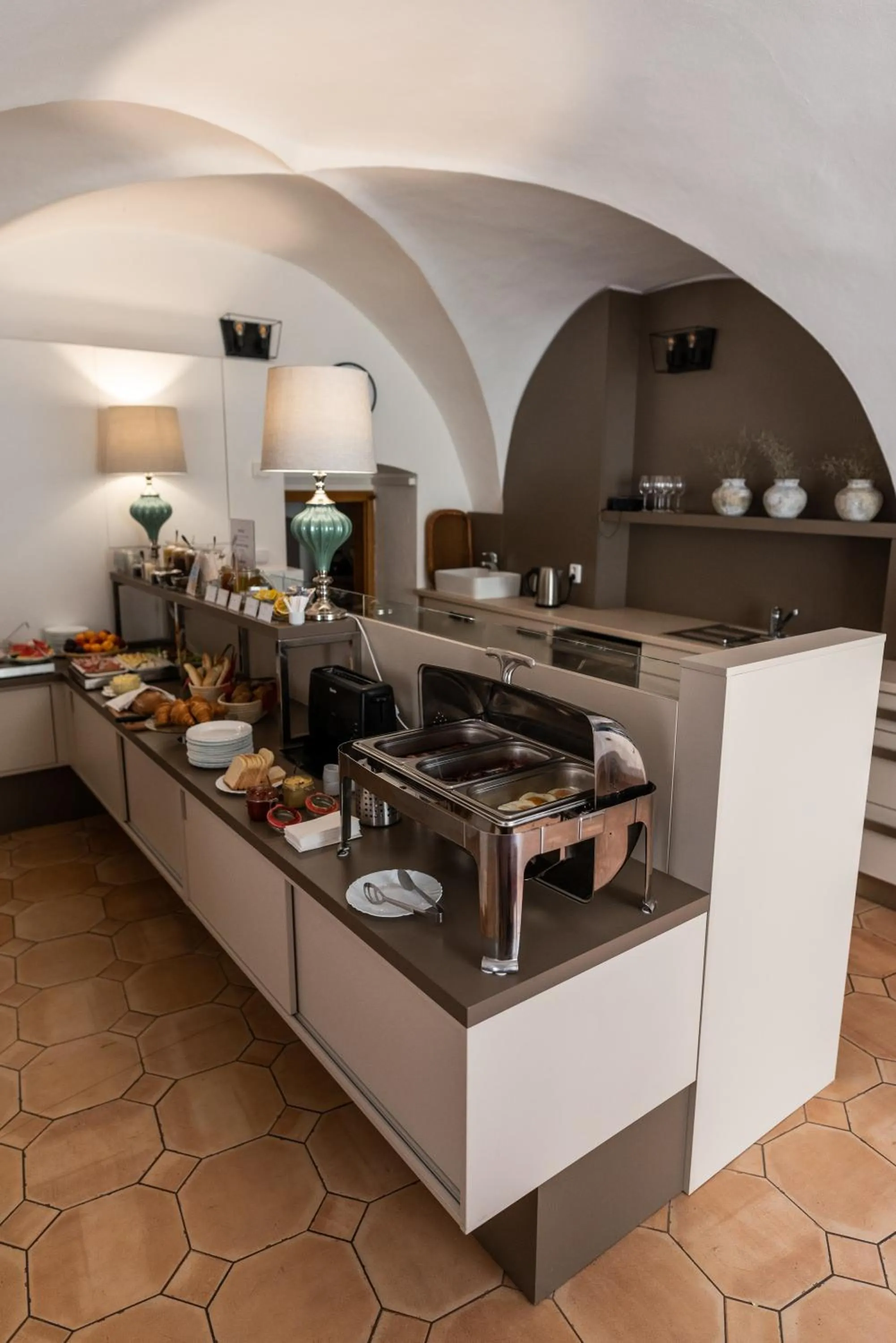 Breakfast in Hotel Clemar