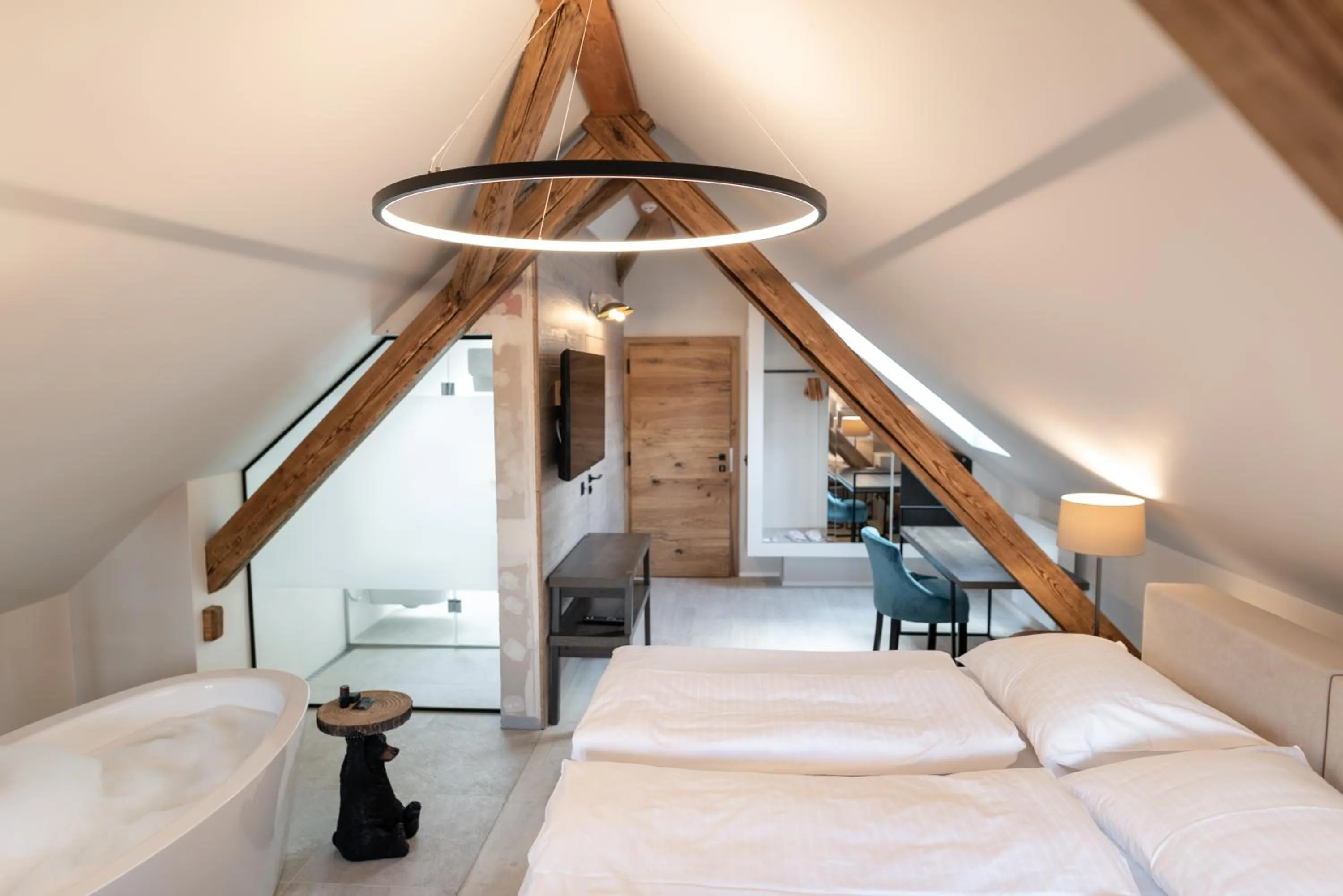 Bedroom, Bed in Hotel Clemar