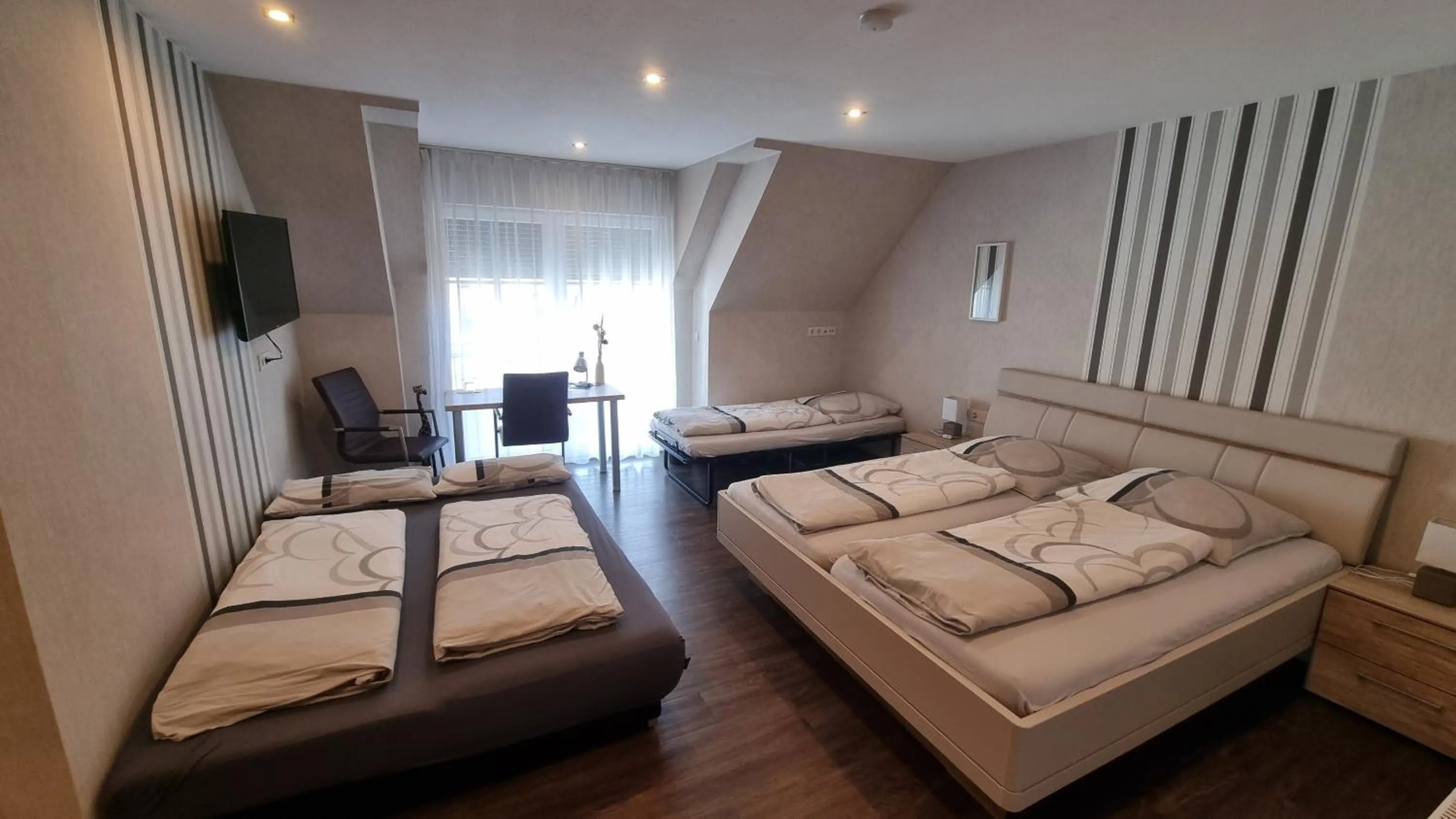 Bed in Pension am Schlossberg