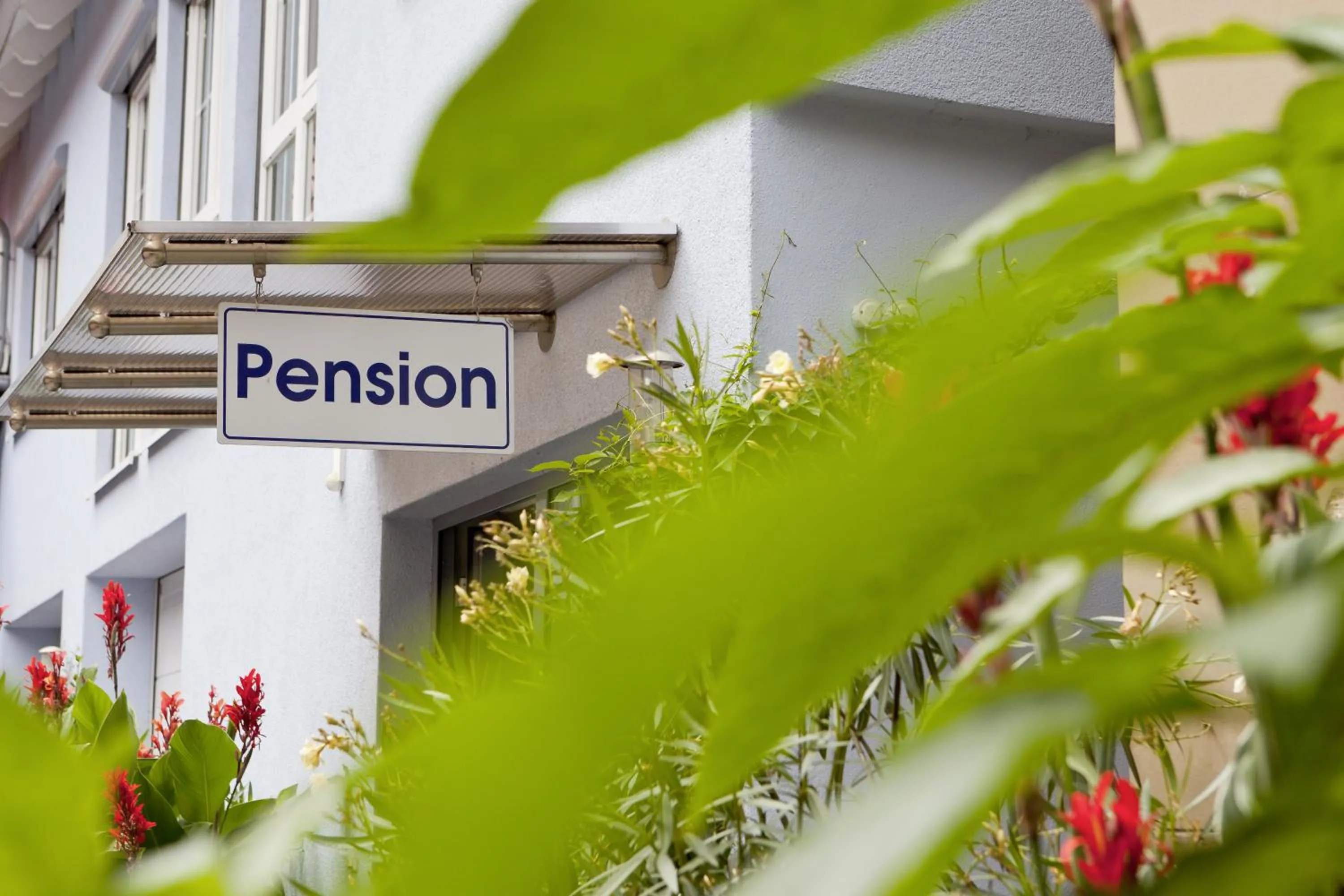 Facade/entrance in Pension am Schlossberg