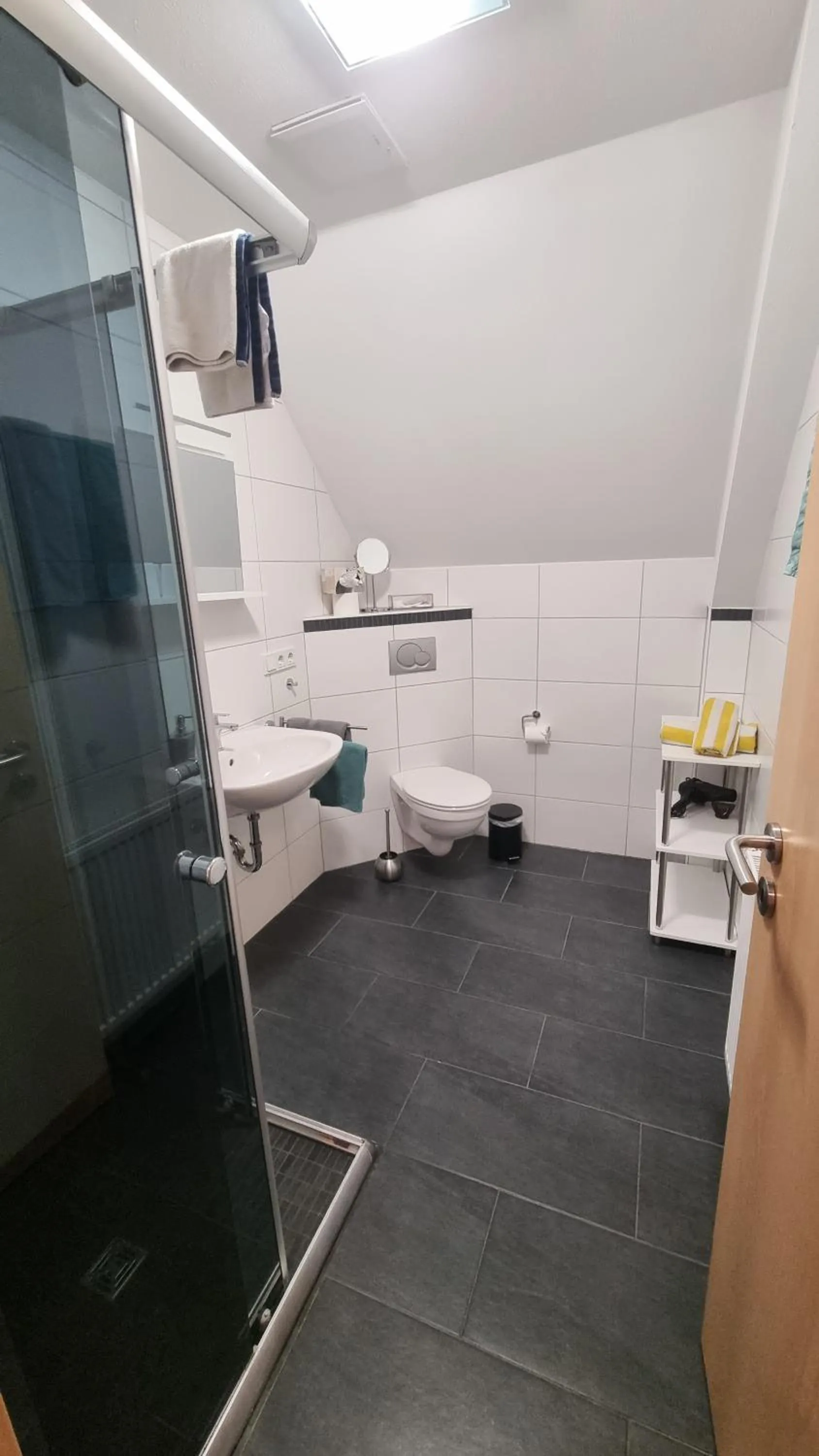 Shower in Pension am Schlossberg