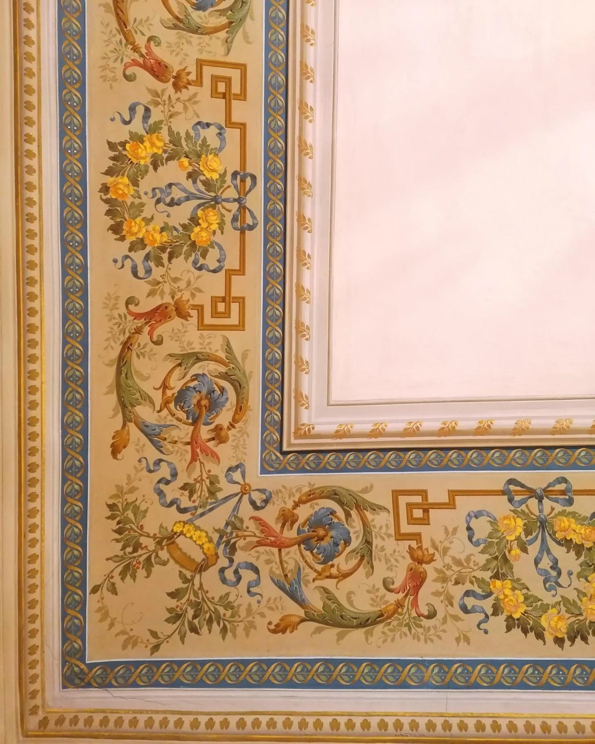 Decorative detail in Palazzo Sismonda