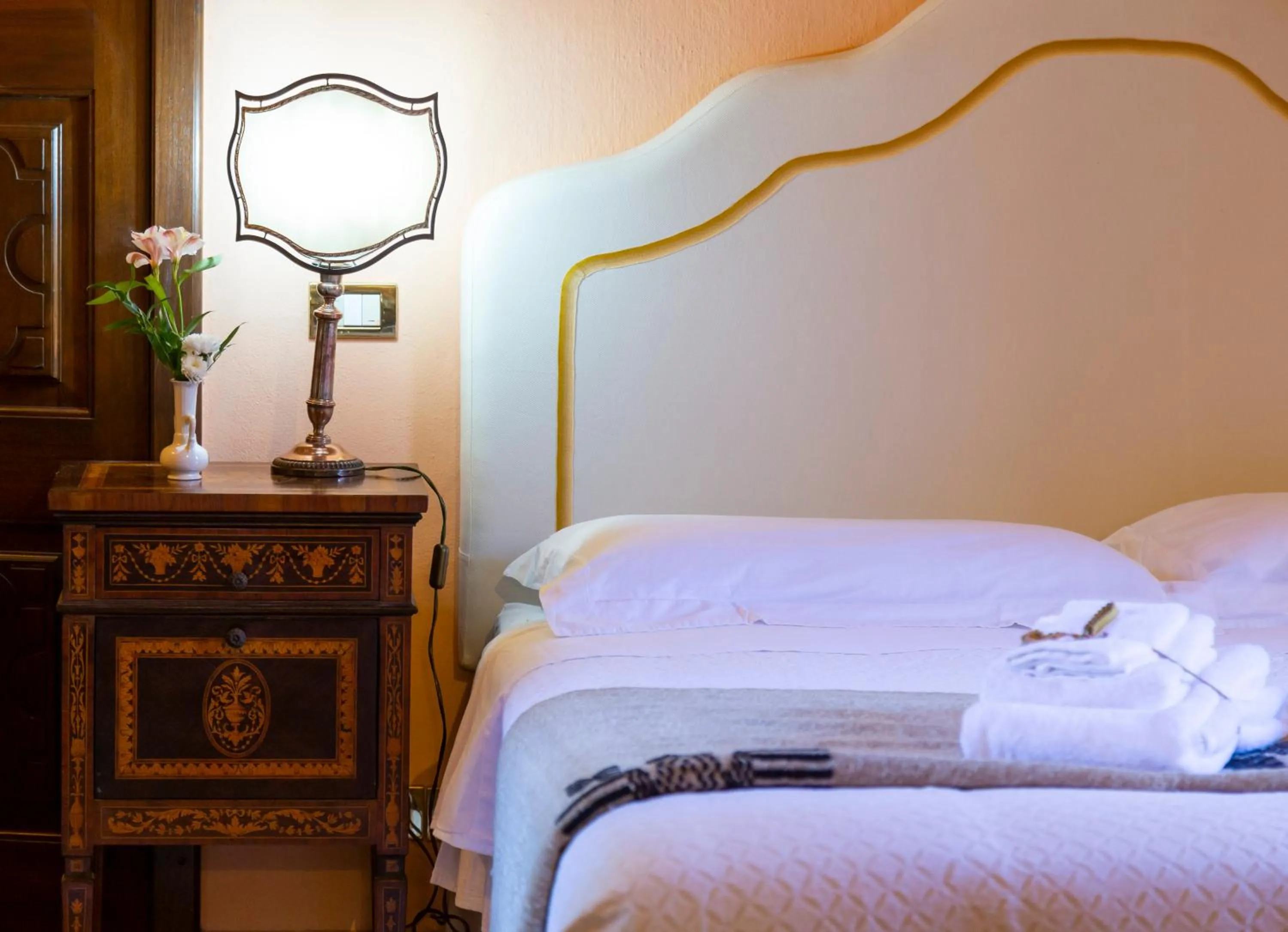 Bedroom, Bed in Palazzo Sismonda