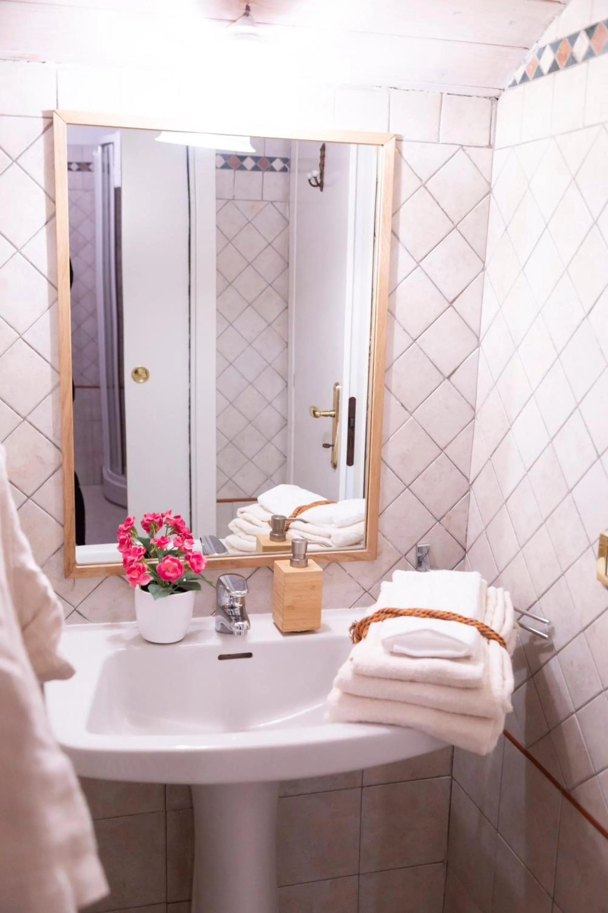 Shower in Palazzo Sismonda