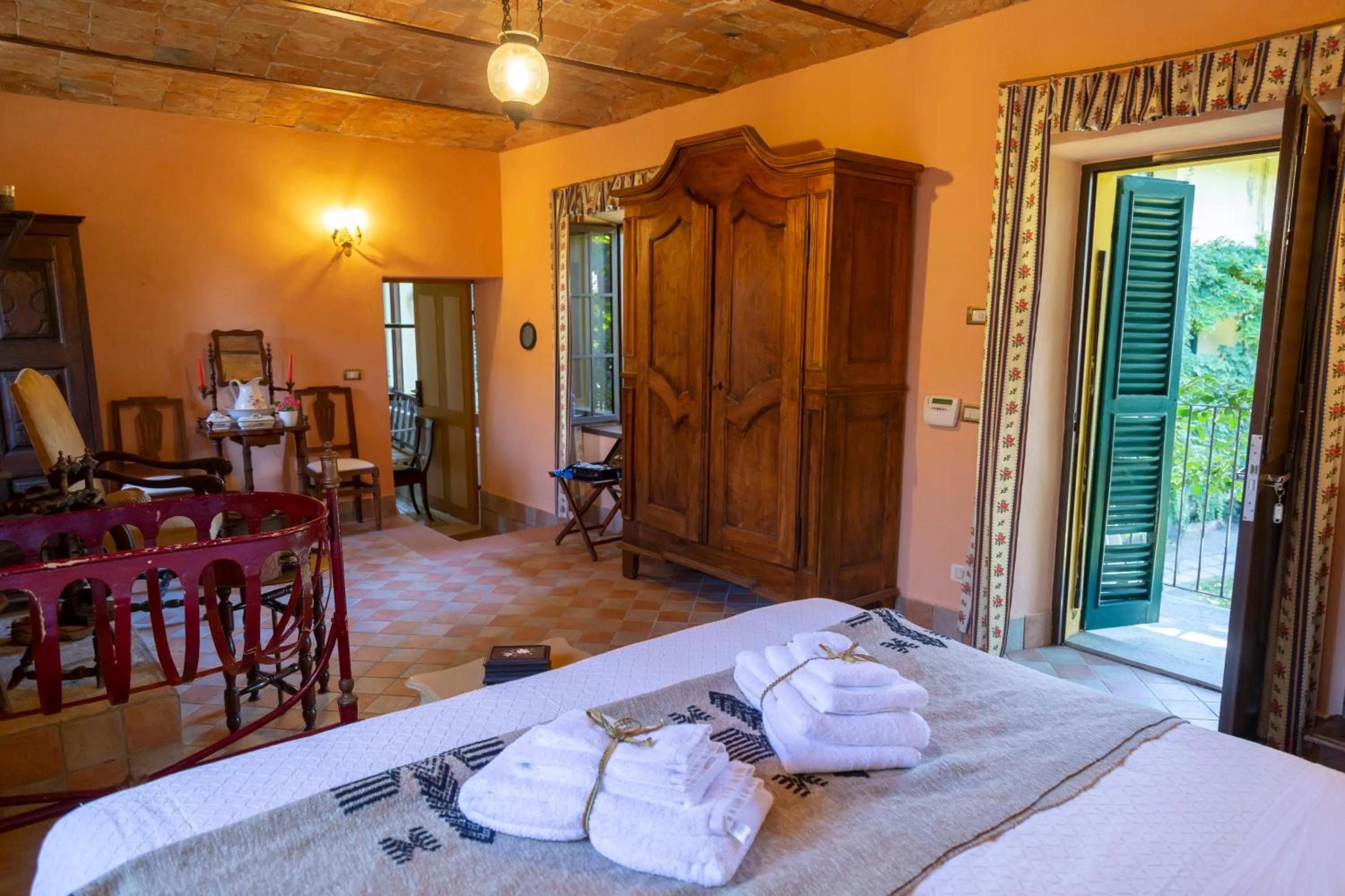 Bedroom, Bed in Palazzo Sismonda