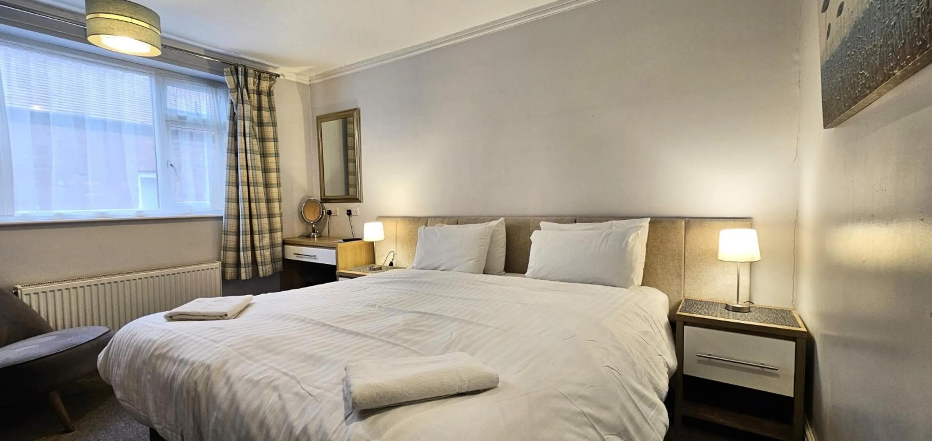 Bed in Dukes Folly Hotel