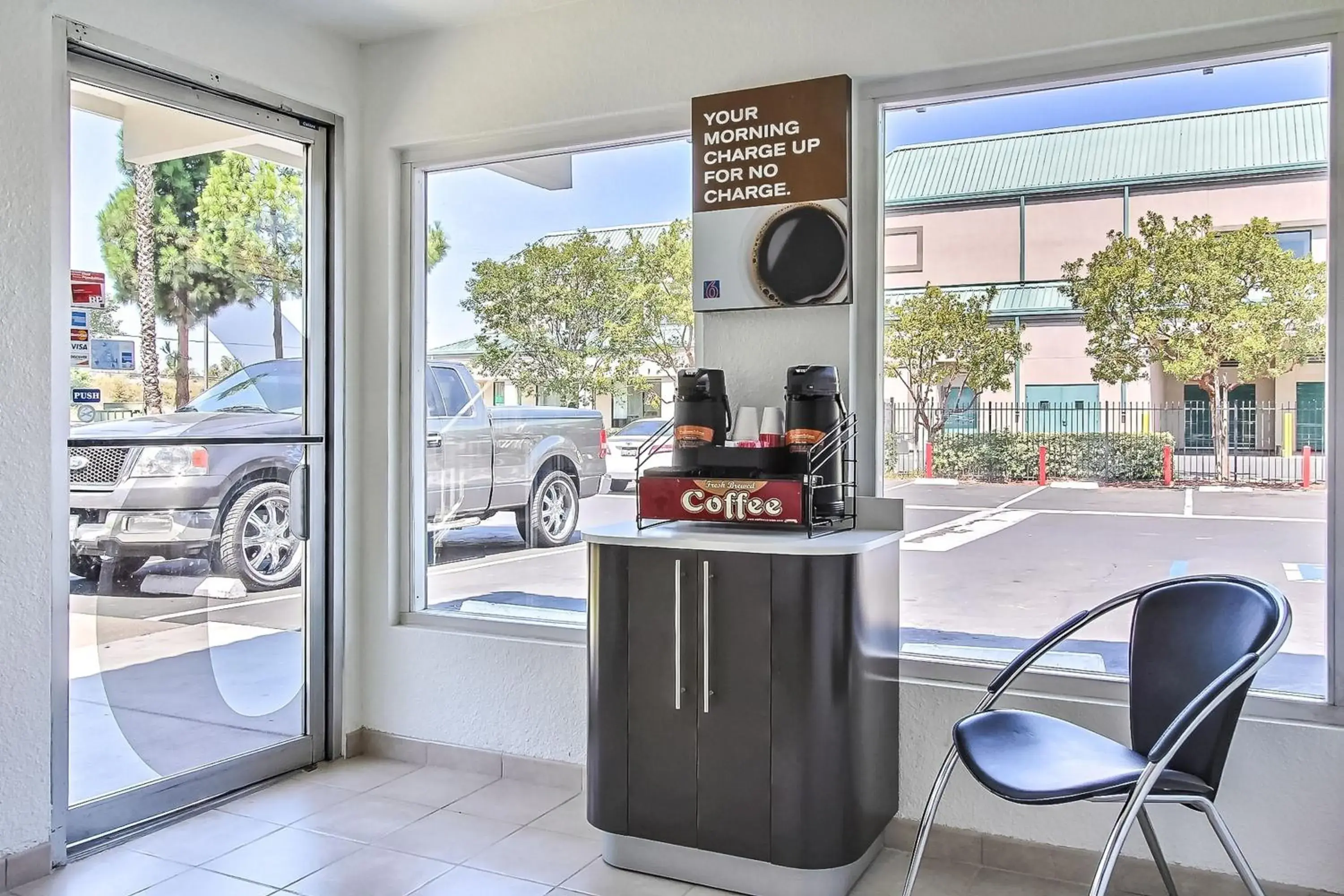 Lounge or bar in Motel 6-Campbell, CA - San Jose Lounge or bar in Motel 6-Campbell, CA - San Jose