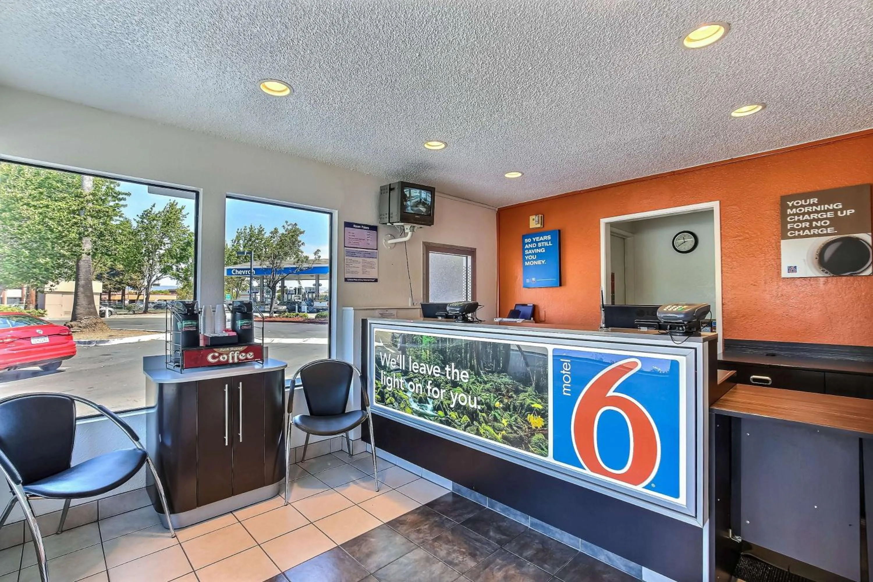 Property logo or sign in Motel 6-Pleasanton, CA