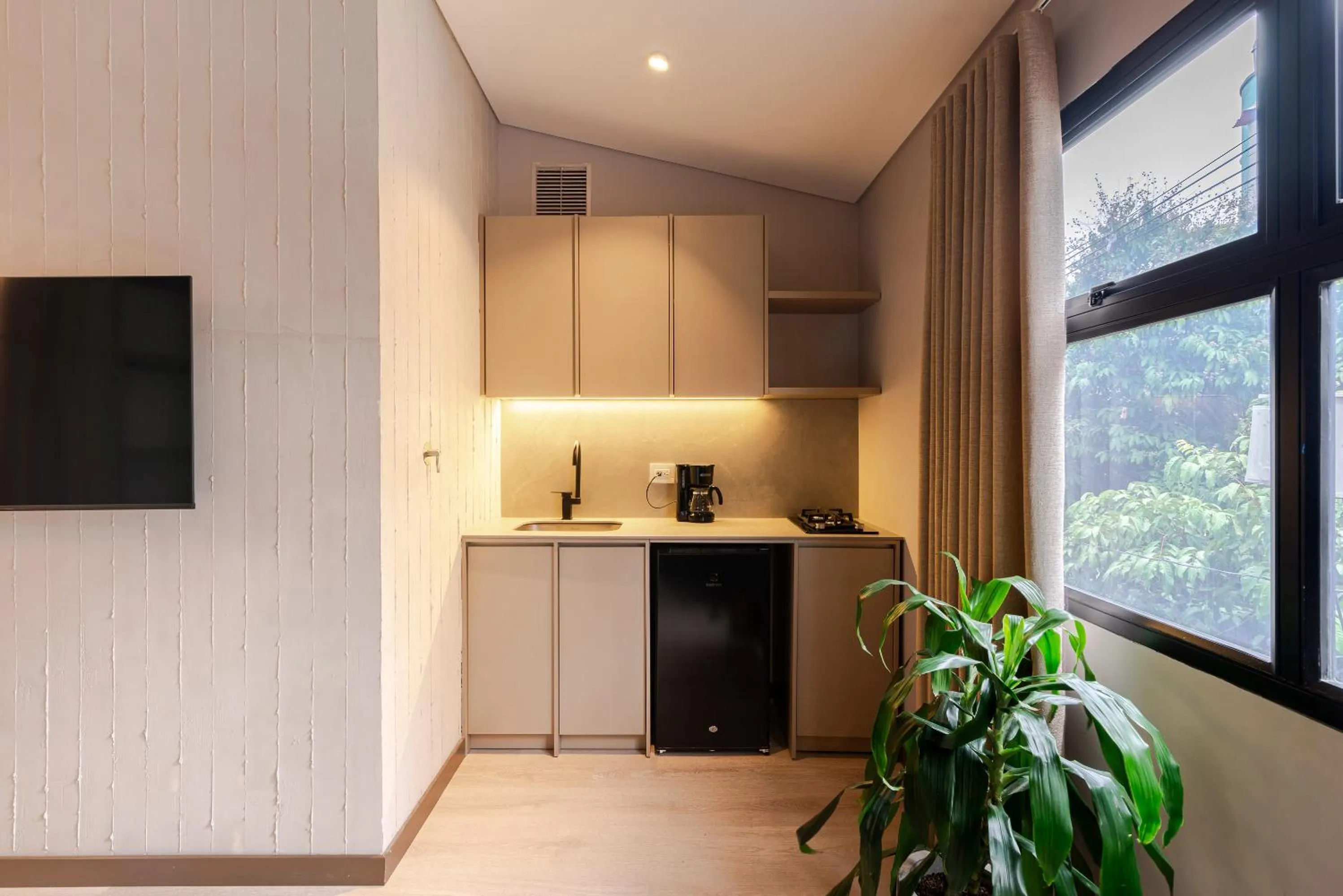 kitchen in Hotel Lincoln