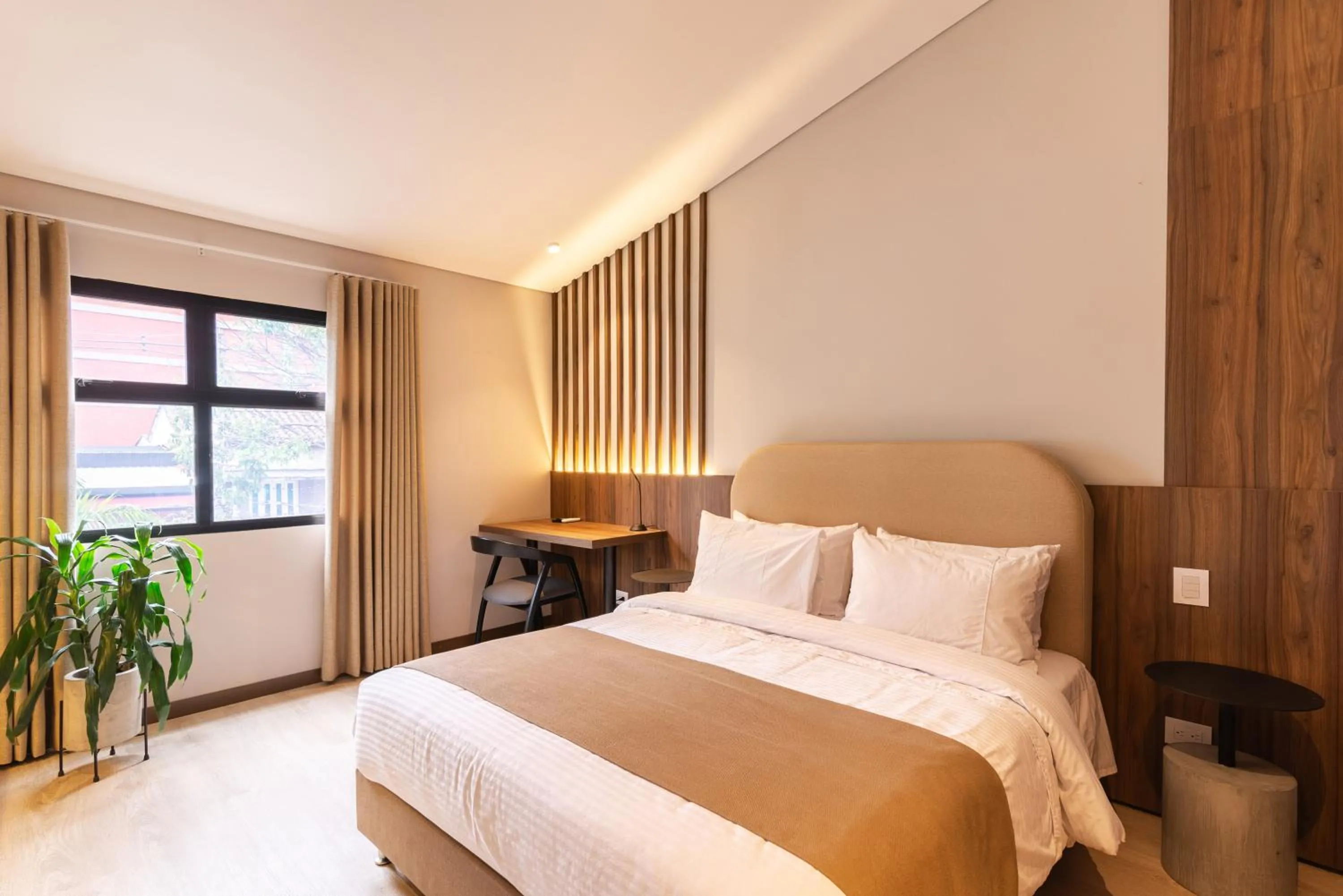 Bed in Hotel Lincoln