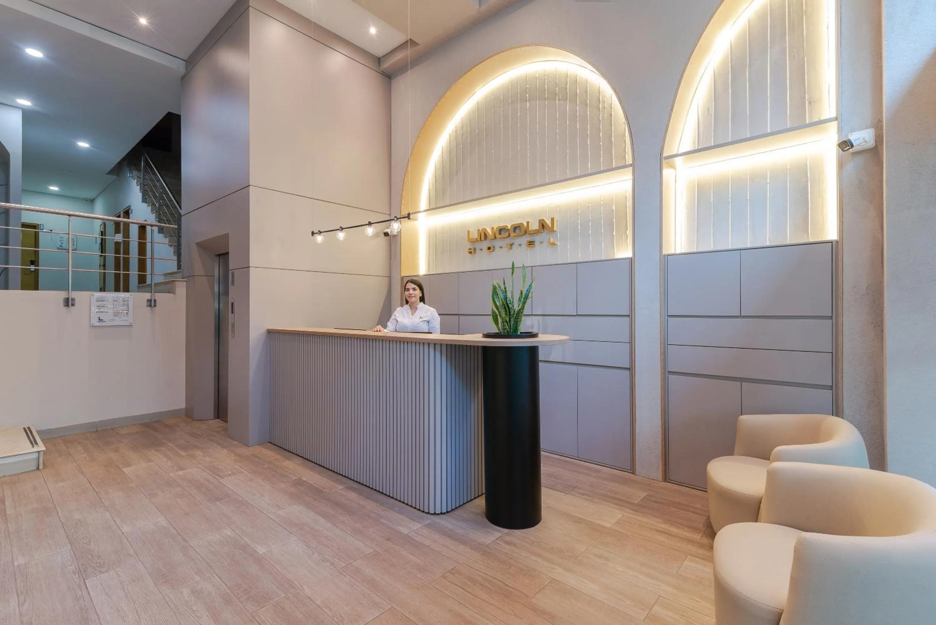 Lobby or reception in Hotel Lincoln