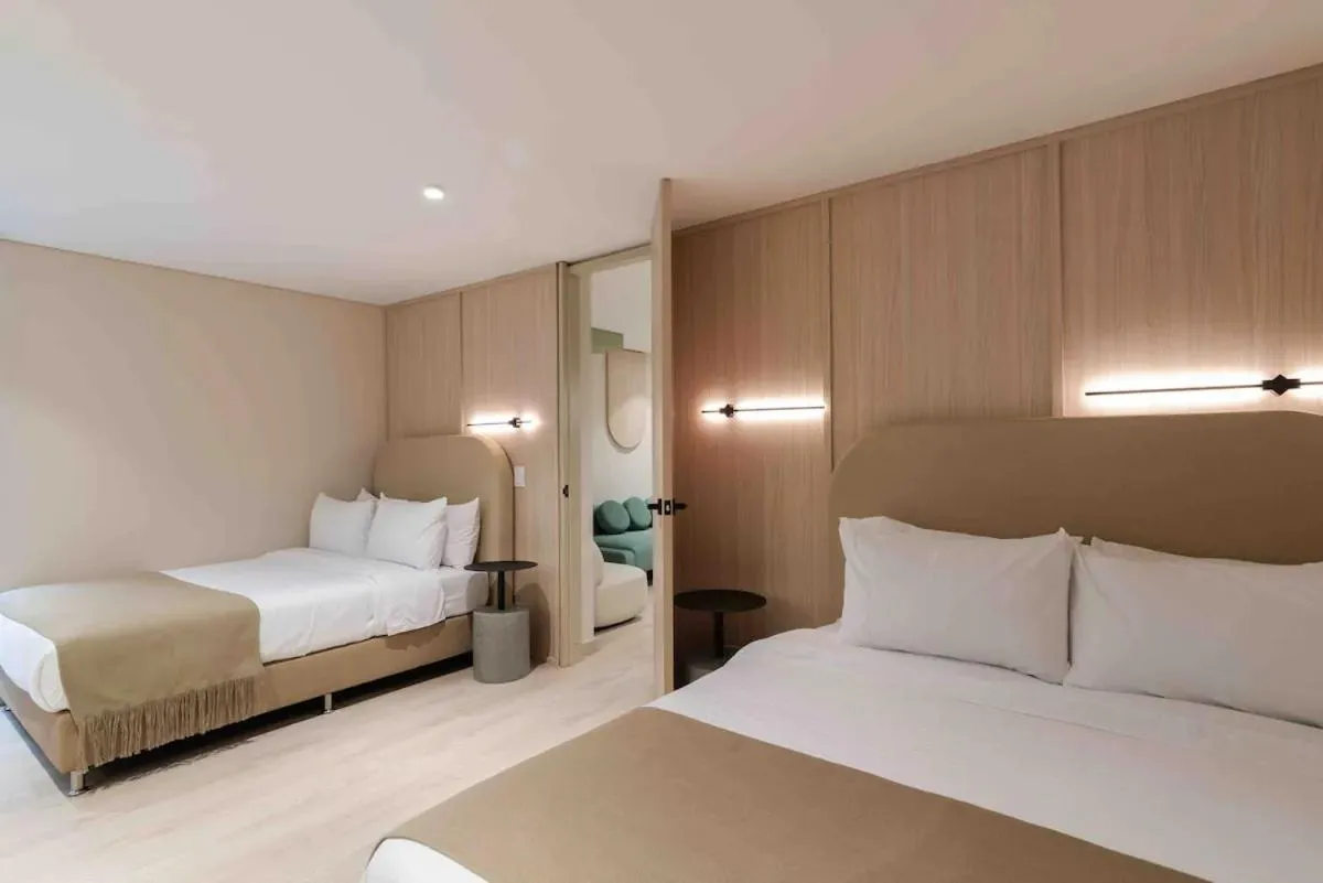 Bed in Hotel Lincoln