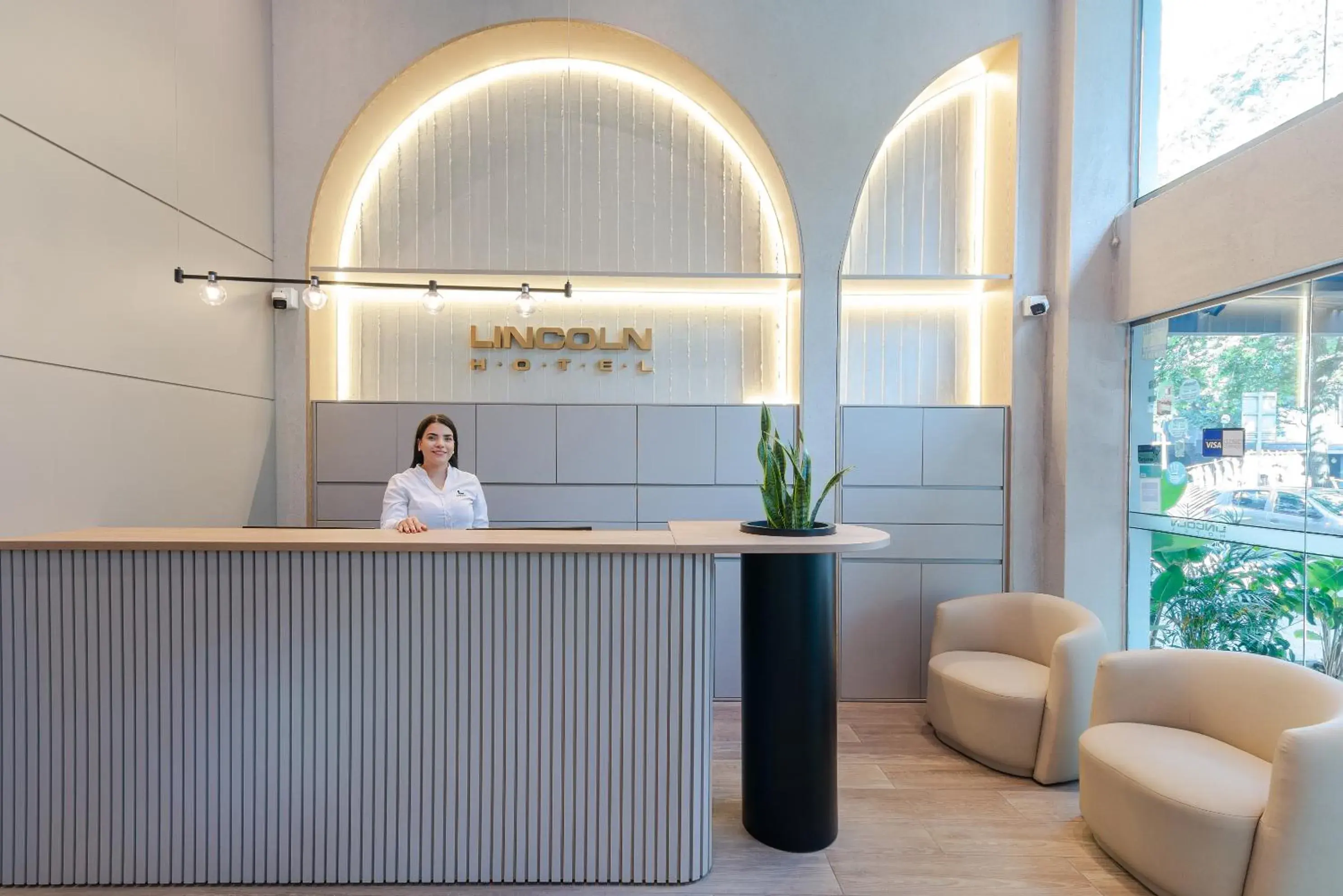 Lobby or reception in Hotel Lincoln Lobby or reception in Hotel Lincoln