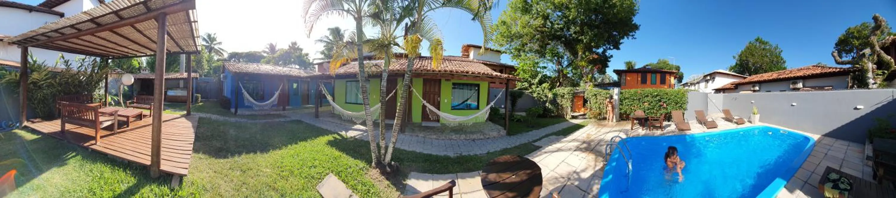 Swimming pool in Pousada Tropicália